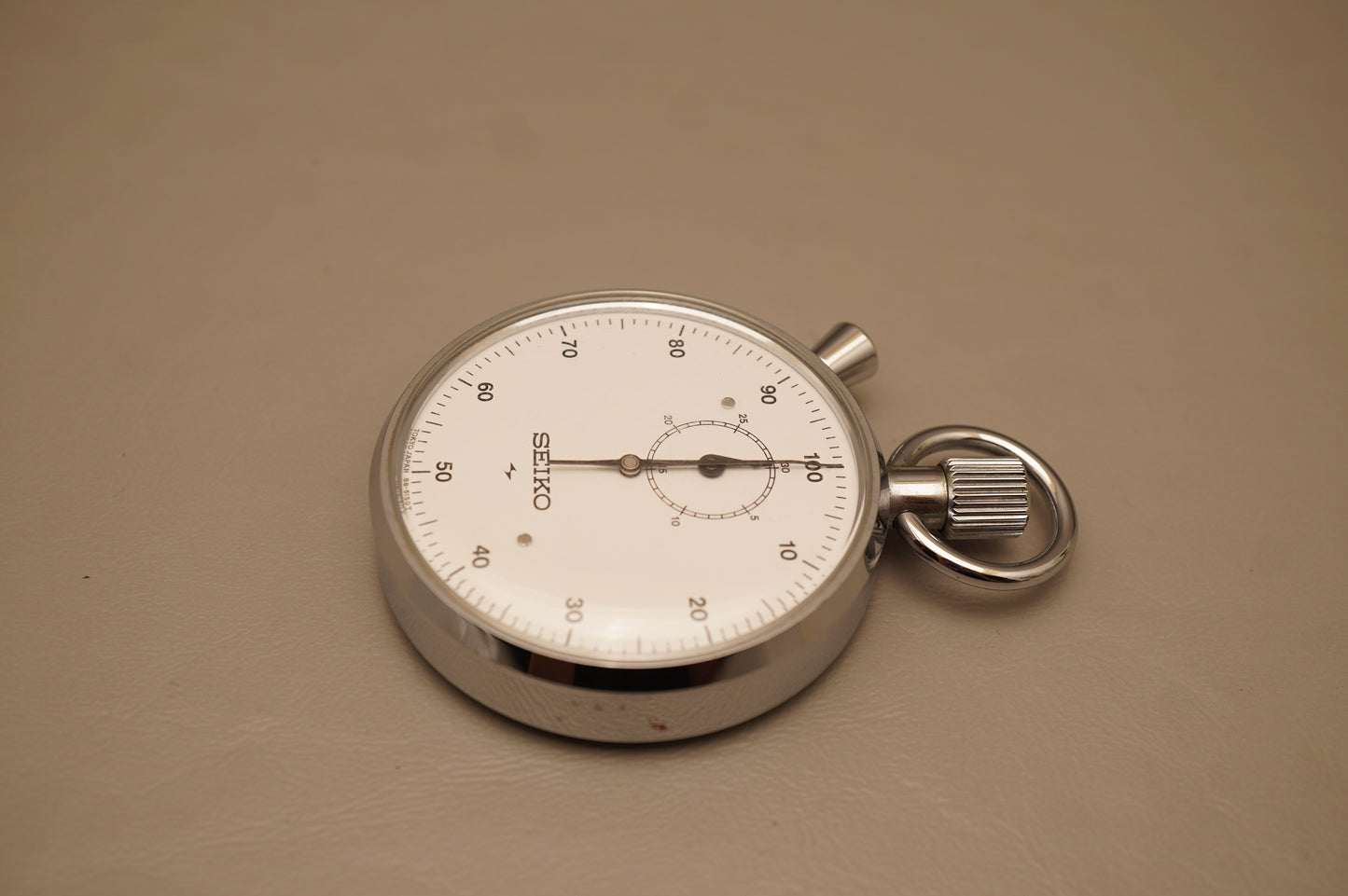 Seiko 88-5062 1/100 Minute Dual Pusher Stopwatch Handwound Mechanical