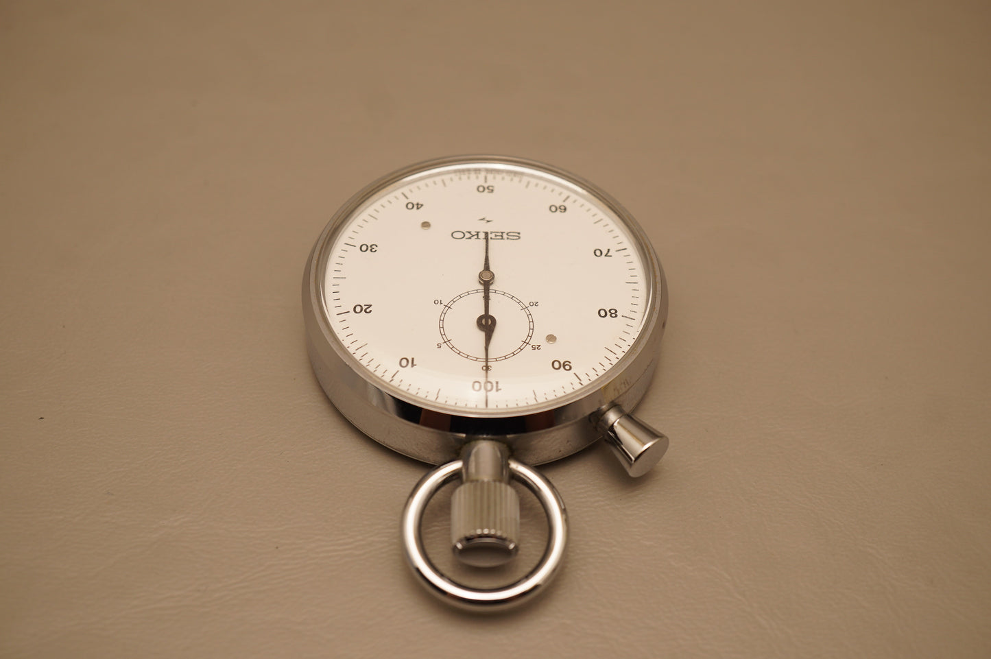 Seiko 88-5062 1/100 Minute Dual Pusher Stopwatch Handwound Mechanical