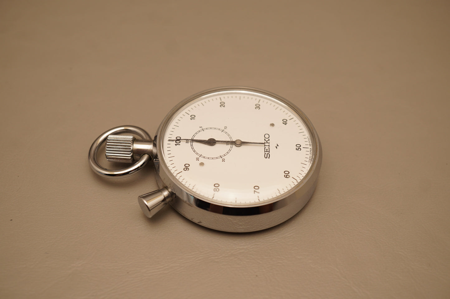 Seiko 88-5062 1/100 Minute Dual Pusher Stopwatch Handwound Mechanical