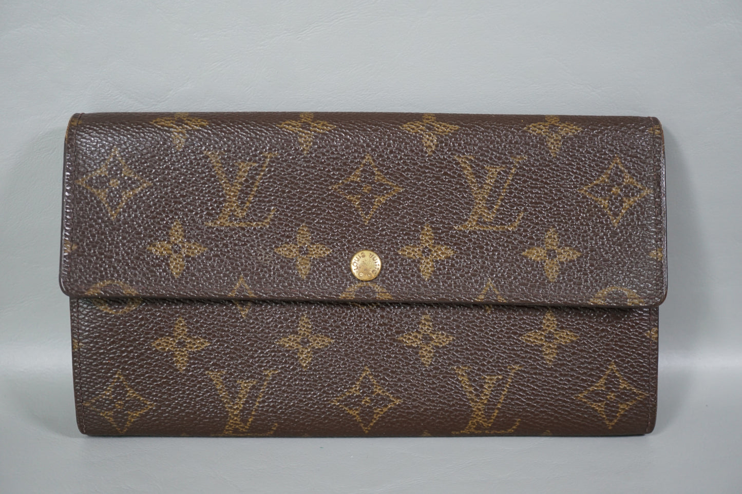 Louis Vuitton Monogram Porte Monnaie Credit Long M61725 Wallet