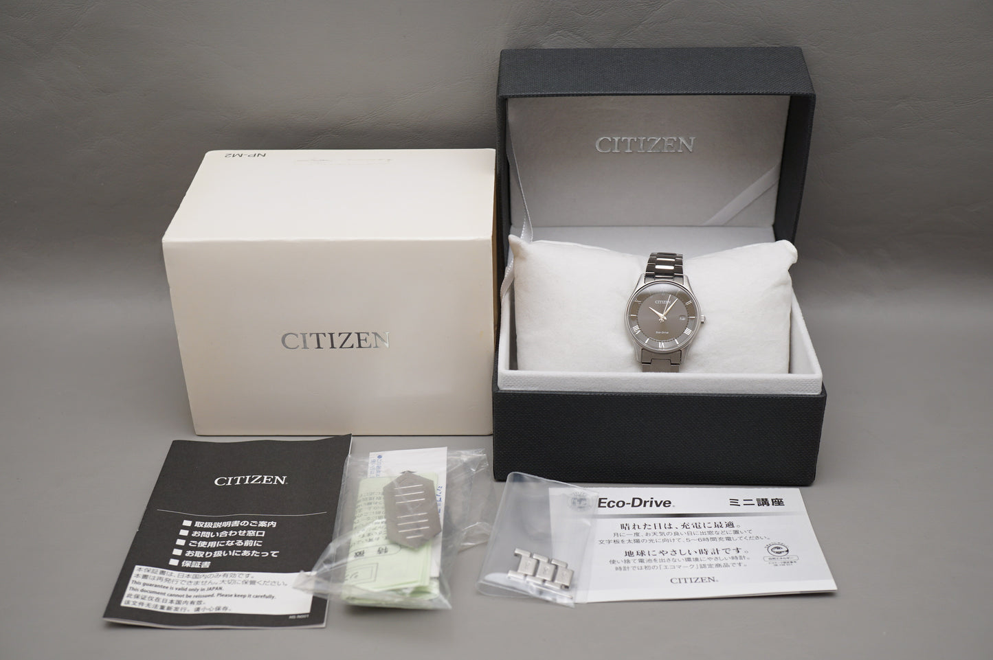 Citizen Eco-Drive H0F0-S114152 Black Dial Radio Wave Solar Quartz Ladies Watch