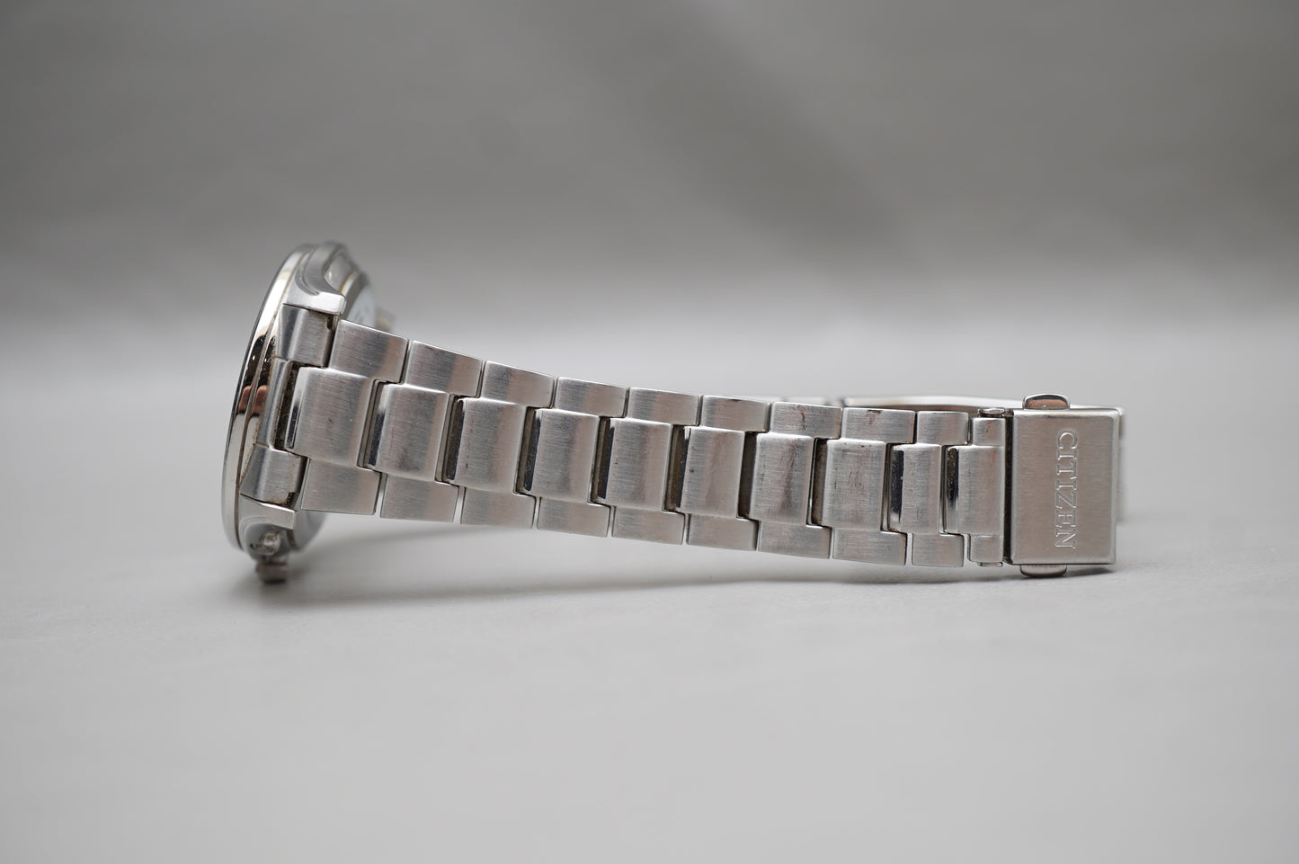 Citizen Eco-Drive H415-S112907 Silver Dial JDM Radio Wave Solar Quartz Watch