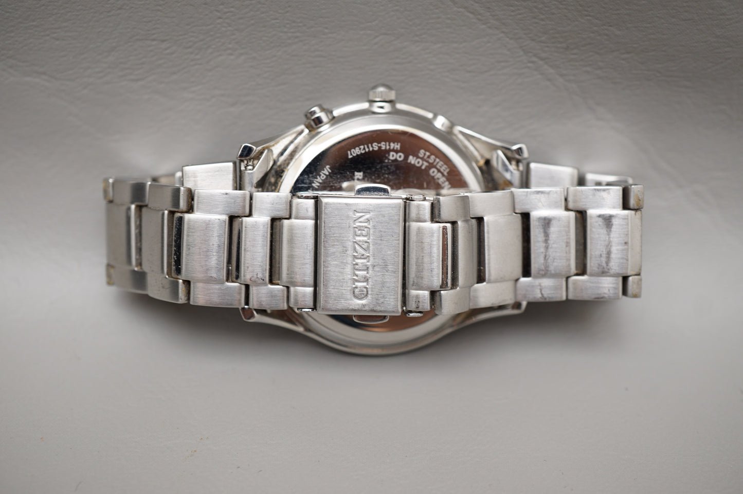Citizen Eco-Drive H415-S112907 Silver Dial JDM Radio Wave Solar Quartz Watch