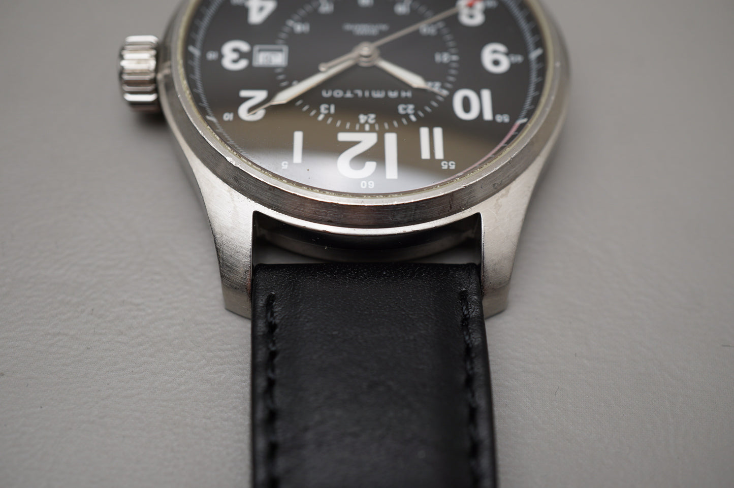 Hamilton Khaki Field H70615733 Black Dial Officer Swiss Automatic Watch