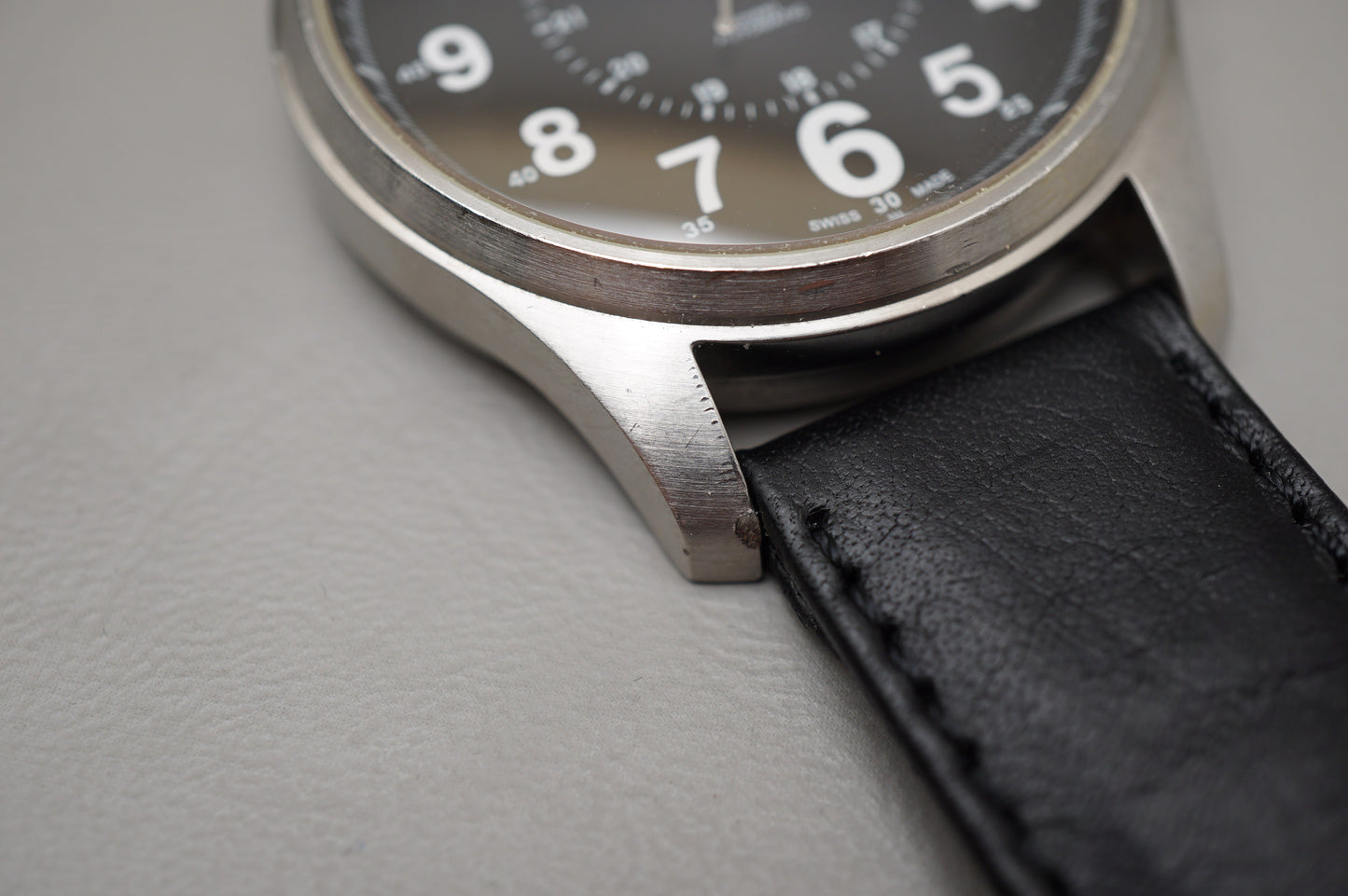 Hamilton Khaki Field H70615733 Black Dial Officer Swiss Automatic Watch