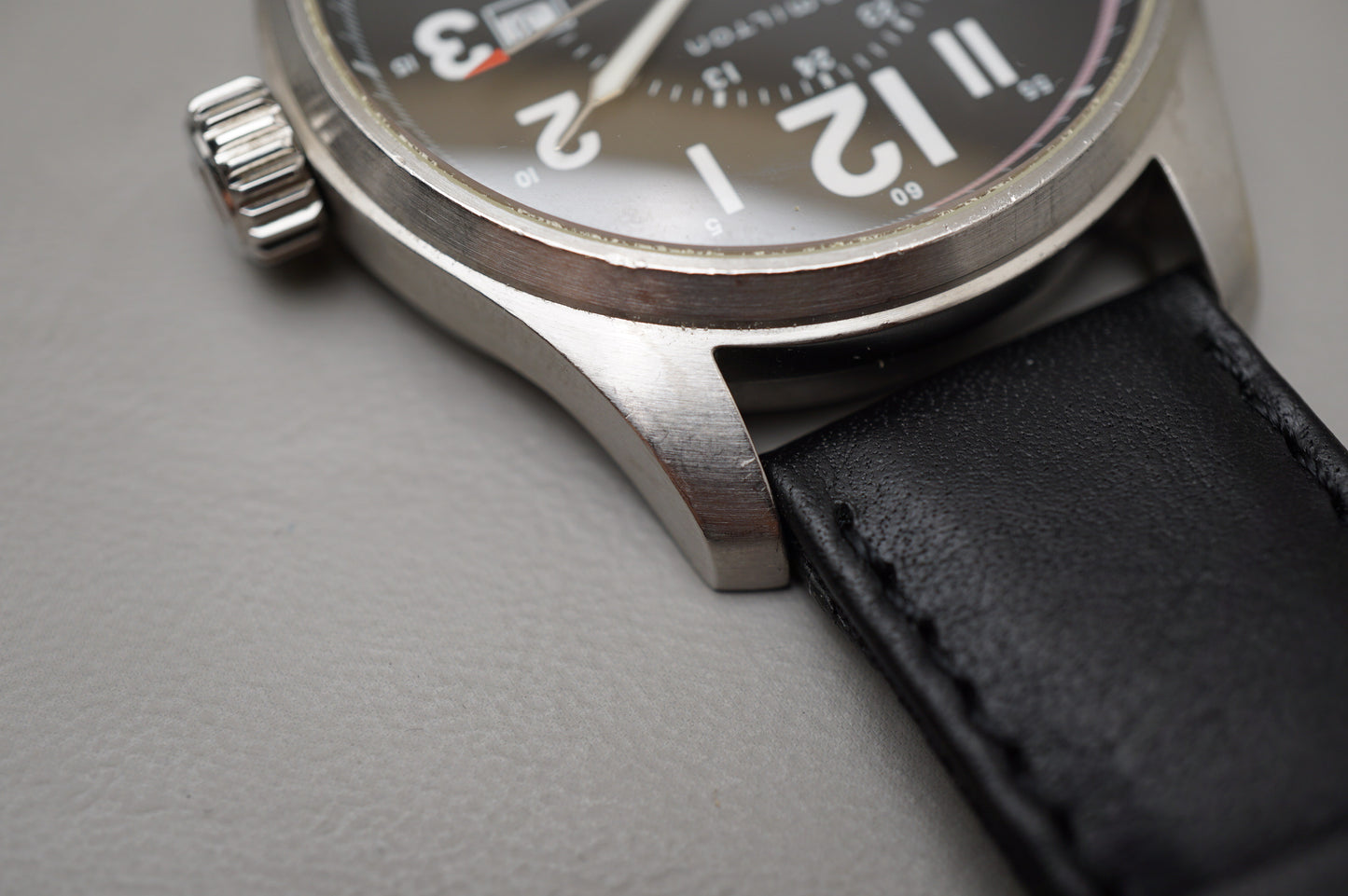 Hamilton Khaki Field H70615733 Black Dial Officer Swiss Automatic Watch