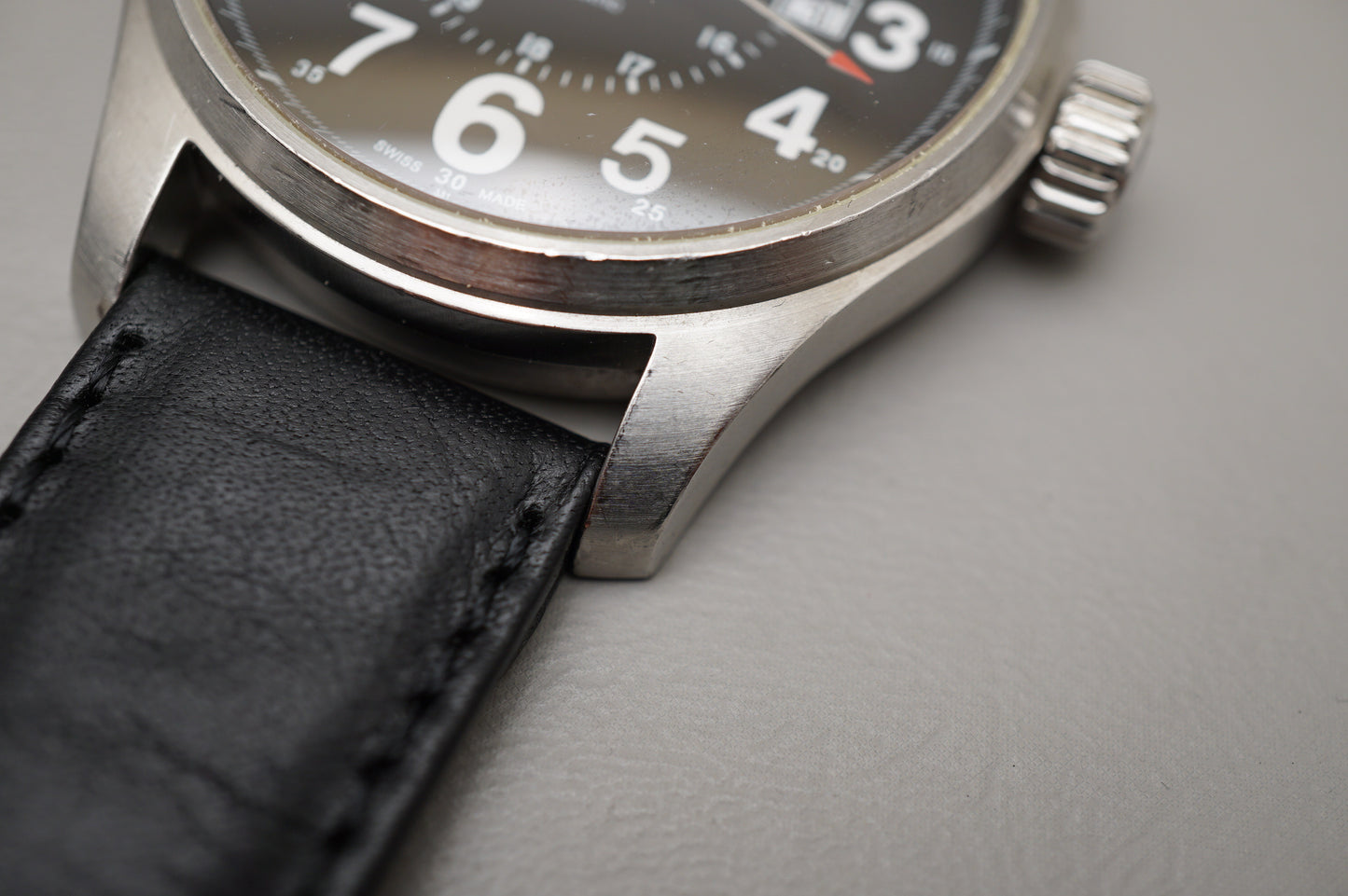 Hamilton Khaki Field H70615733 Black Dial Officer Swiss Automatic Watch