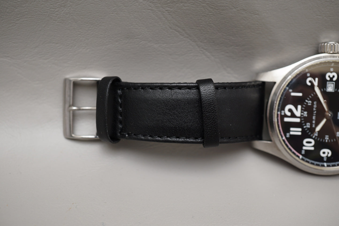 Hamilton Khaki Field H70615733 Black Dial Officer Swiss Automatic Watch