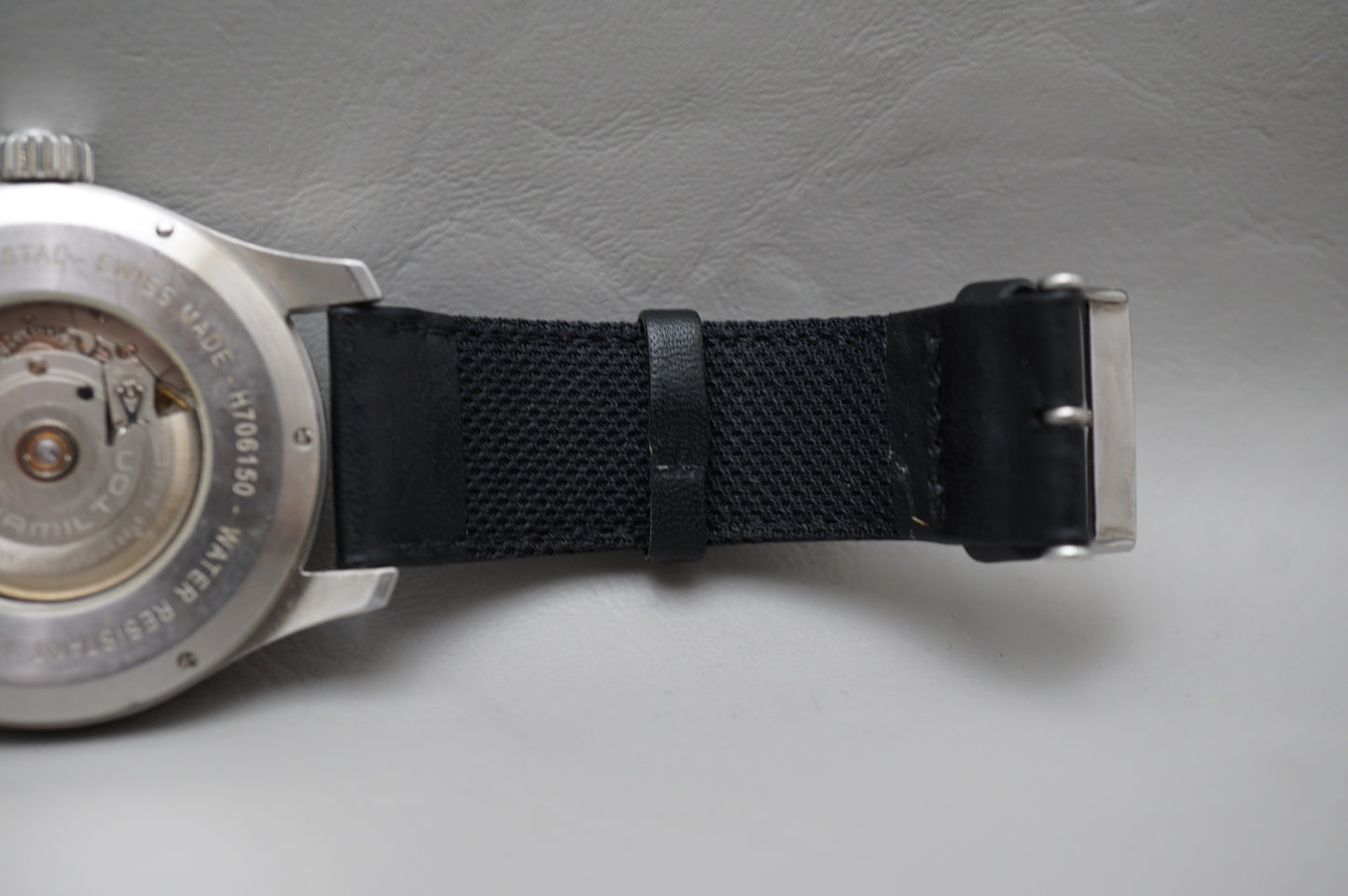 Hamilton Khaki Field H70615733 Black Dial Officer Swiss Automatic Watch