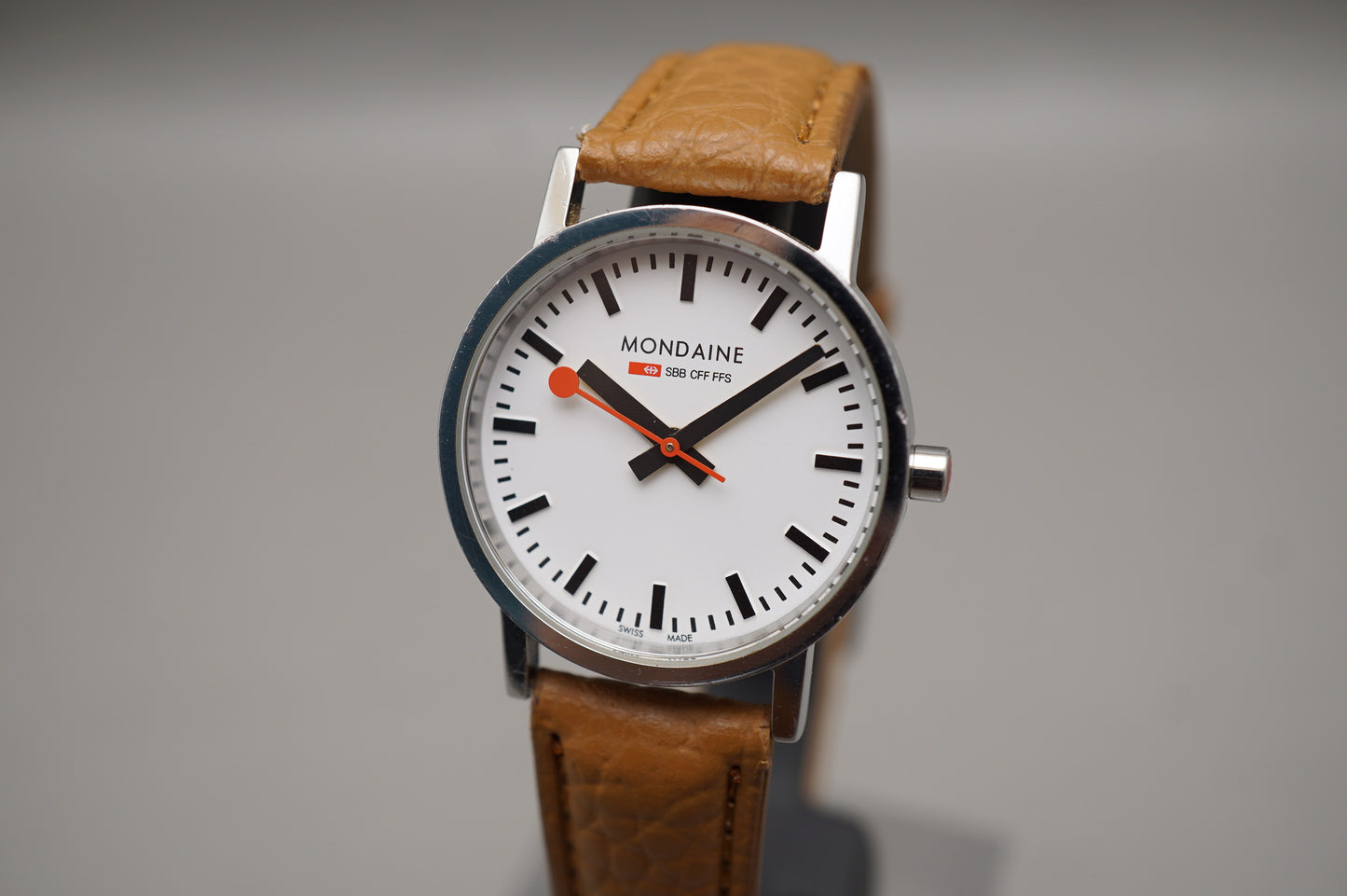 Mondaine 30323 CLASSIC White Dial Ladies Railways Watch Swiss Quartz