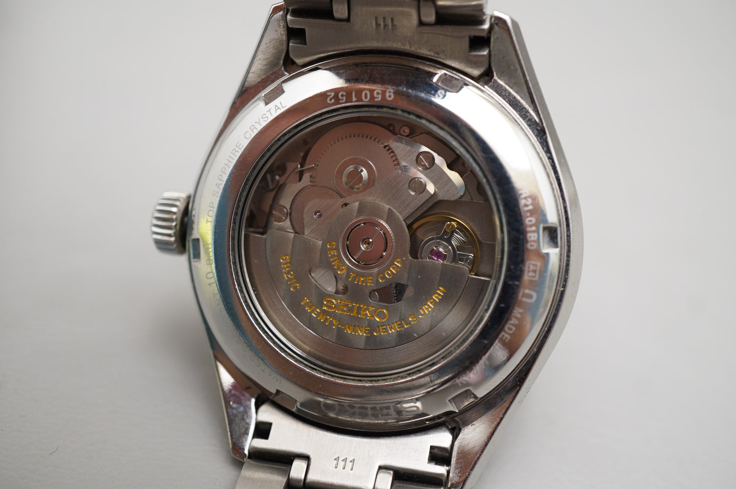 Seiko Presage SARW023 6R21 Black Dial Automatic Power Reserve JDM Watch