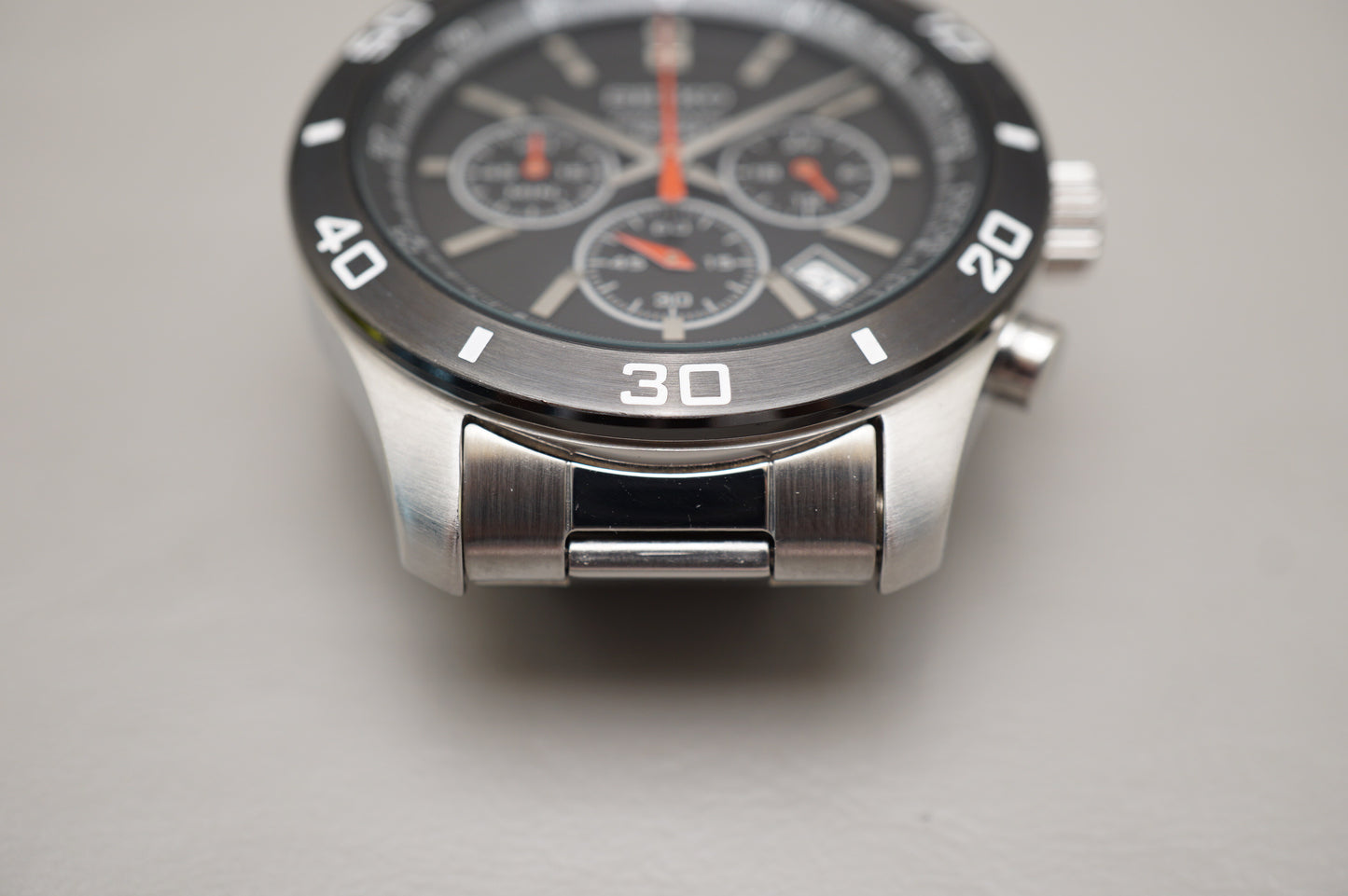 Seiko SSB053 6T63 Black Dial Tachymeter Chronograph Quartz Watch