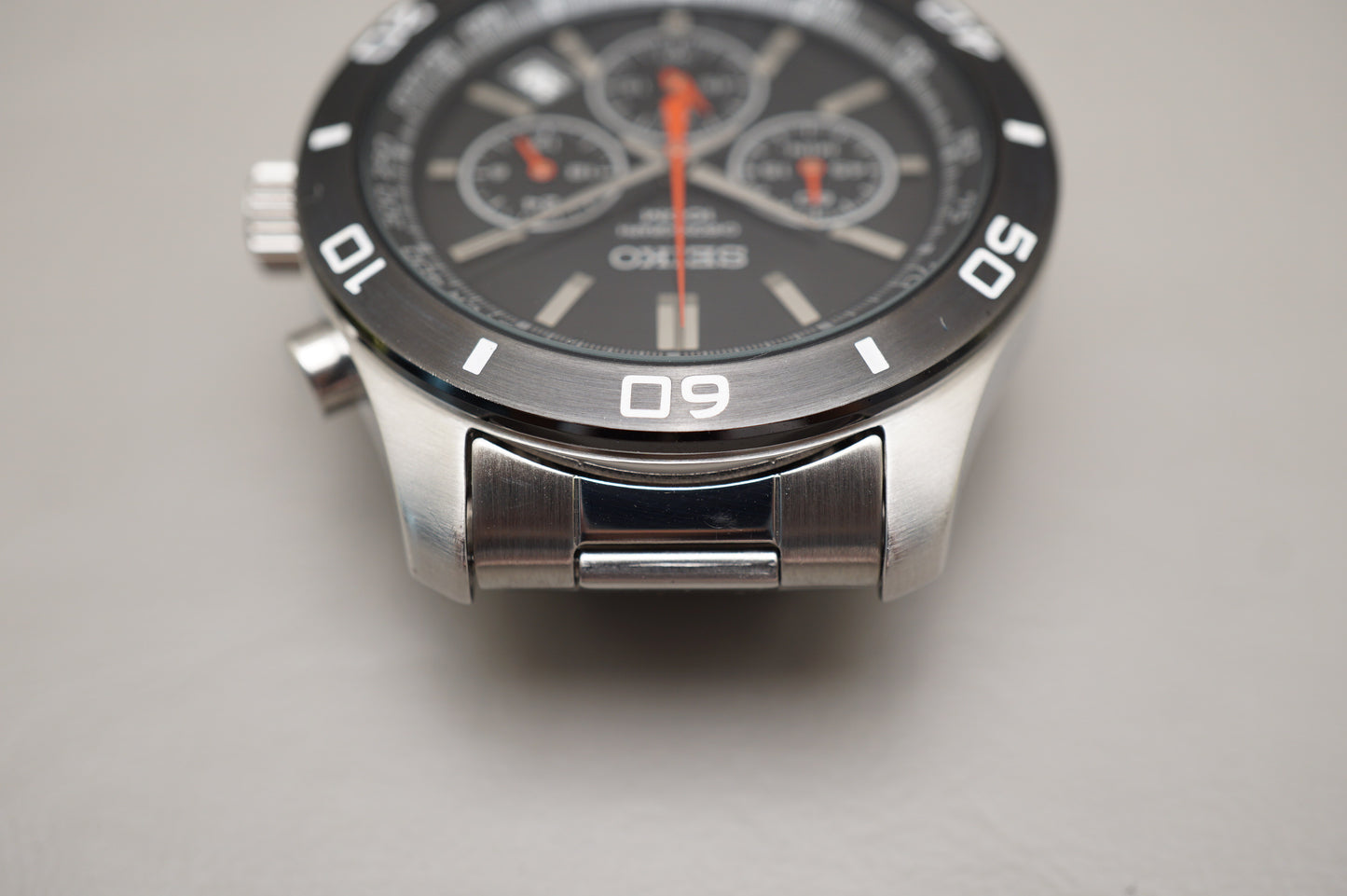 Seiko SSB053 6T63 Black Dial Tachymeter Chronograph Quartz Watch