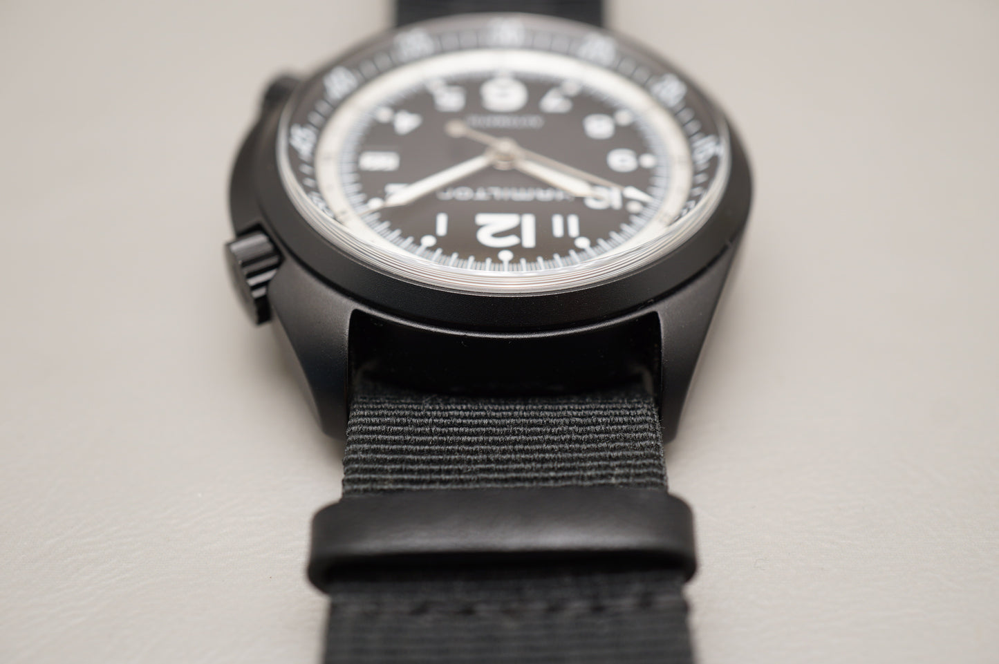 Hamilton Khaki Aviation H80485835 Pilot Pioneer Black Aluminum Automatic Watch