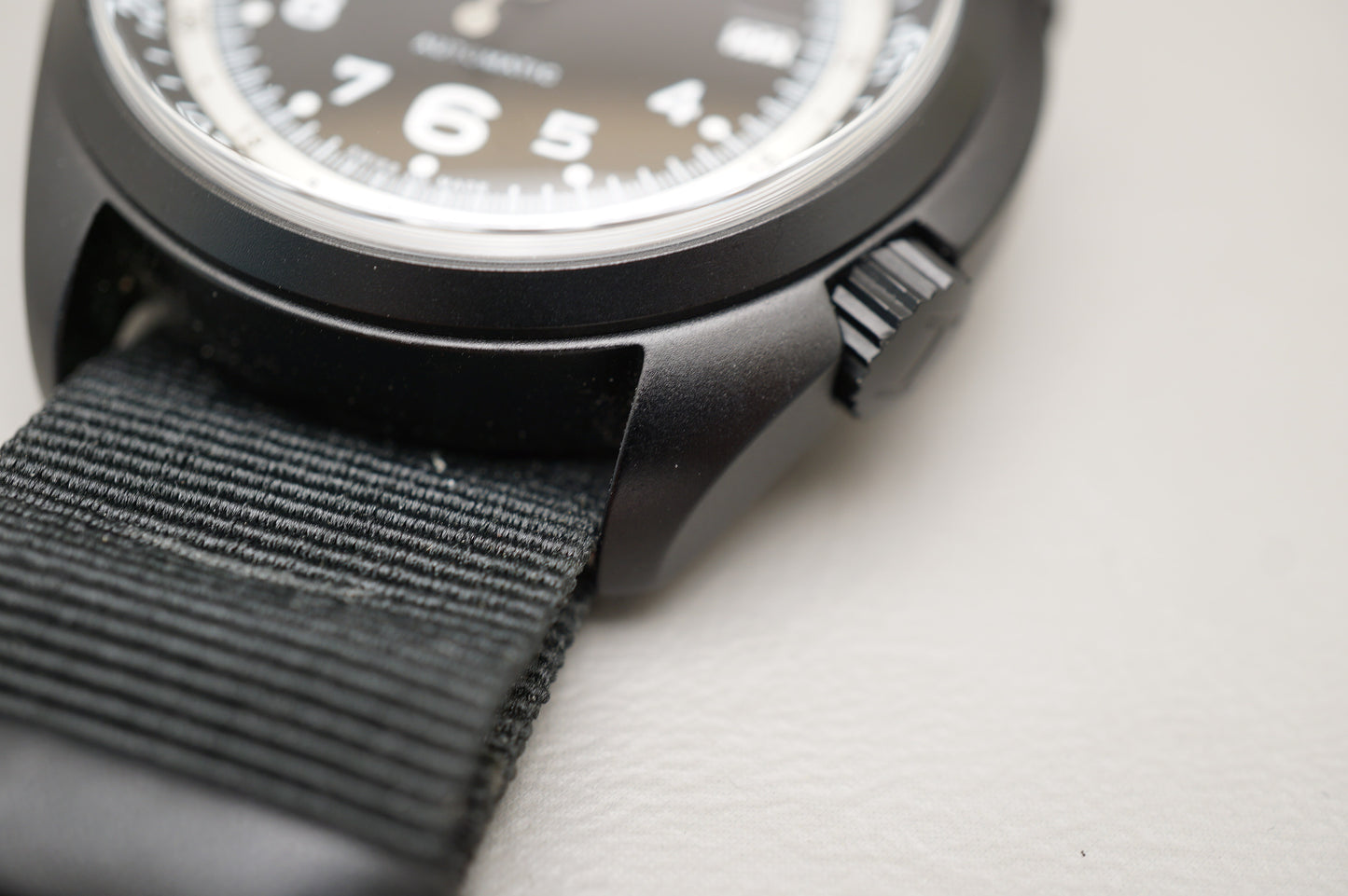 Hamilton Khaki Aviation H80485835 Pilot Pioneer Black Aluminum Automatic Watch