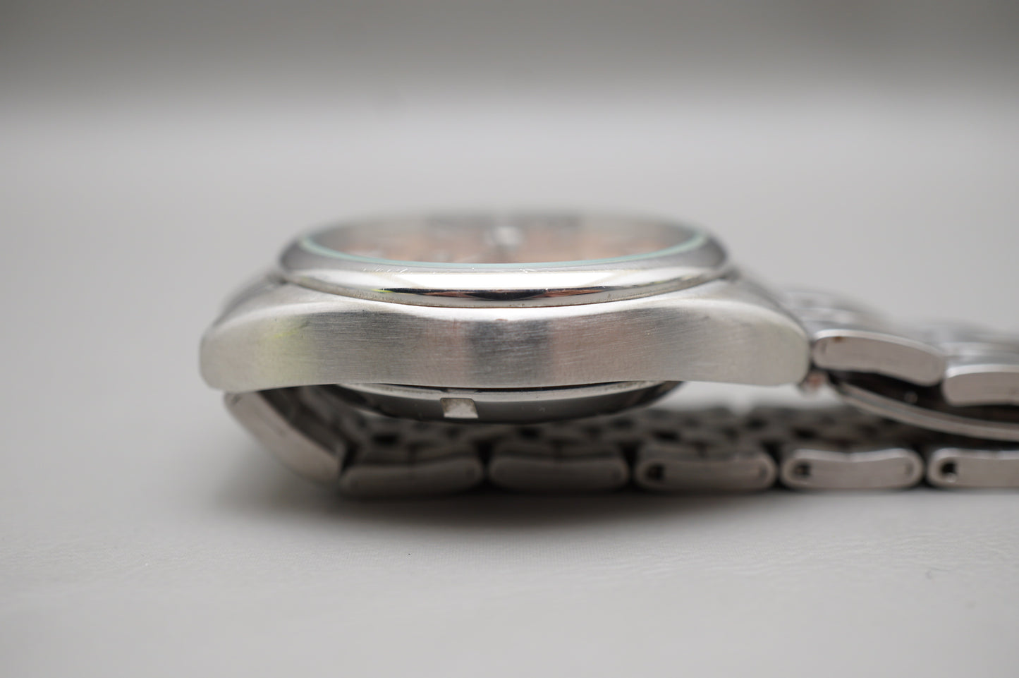Rare Seiko 5 SNXA11 7S26 Salmon Dial Automatic Watch Original Condition
