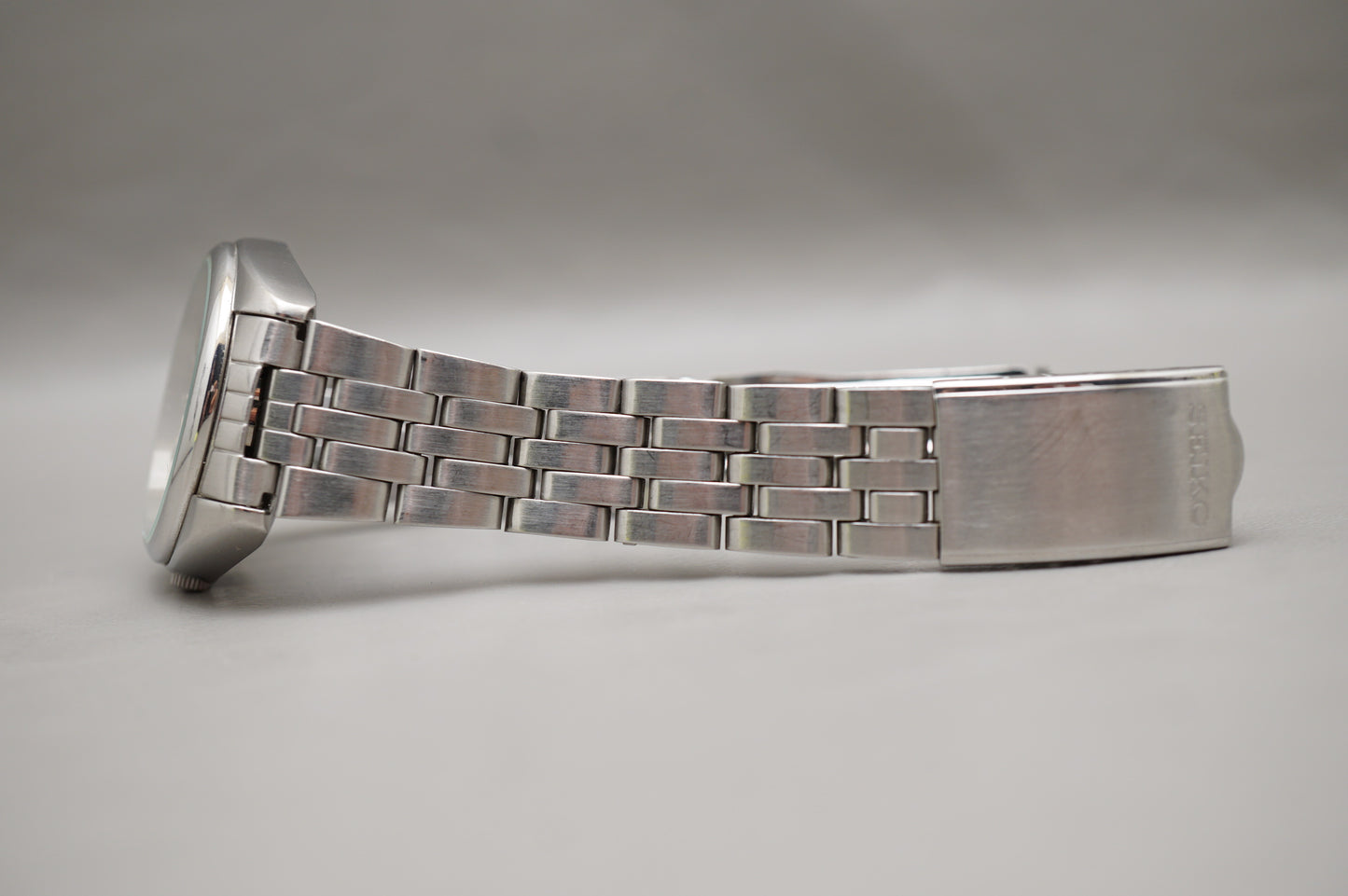 Rare Seiko 5 SNXA11 7S26 Salmon Dial Automatic Watch Original Condition