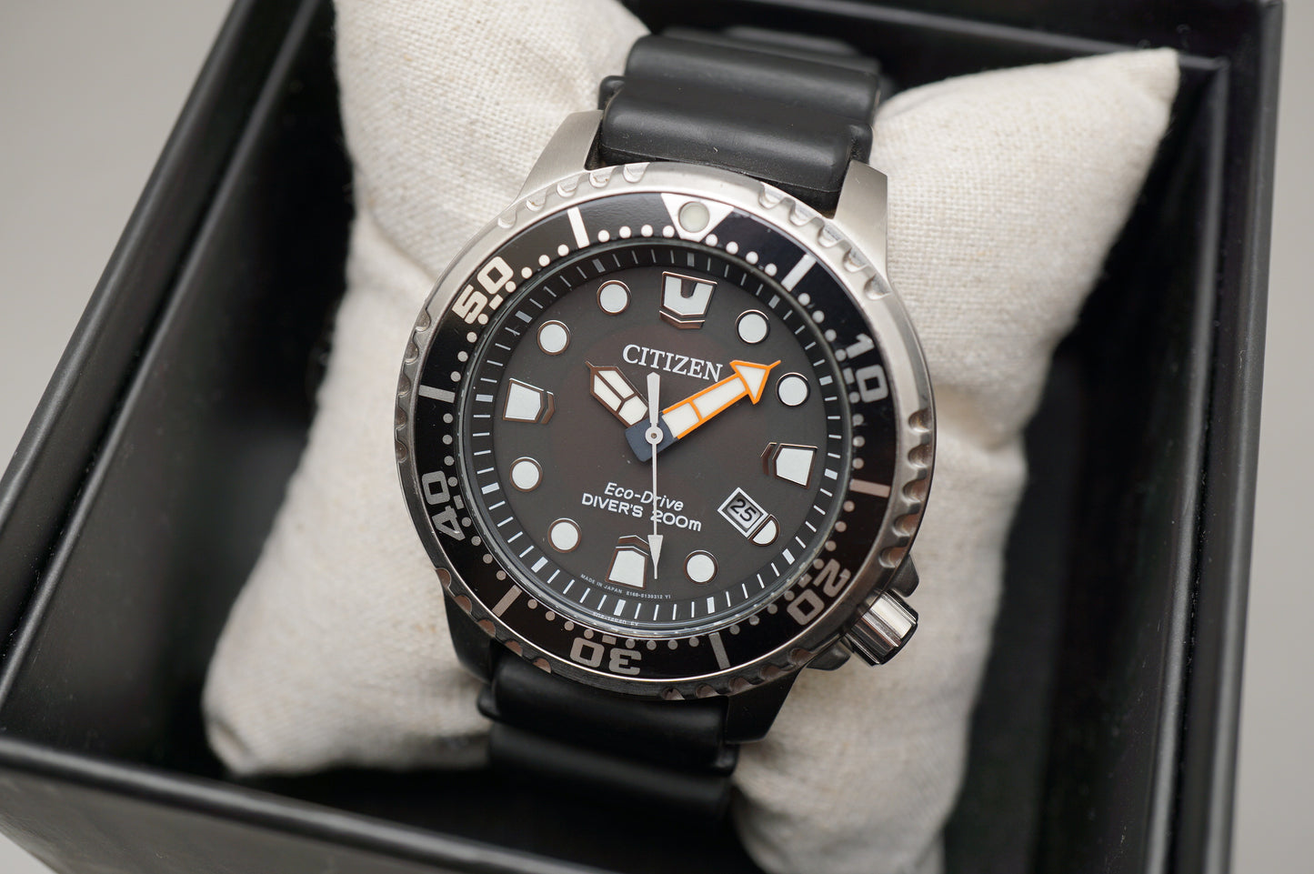 Citizen Promaster BN0156-05E Black Dial Eco-Drive Divers 200M Solar Quartz Watch