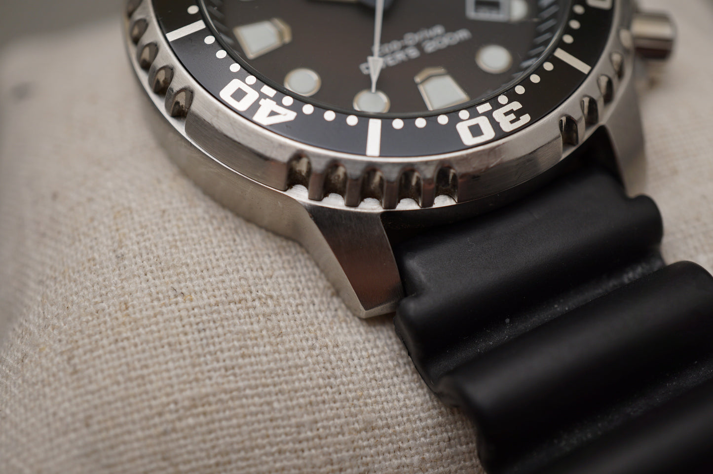 Citizen Promaster BN0156-05E Black Dial Eco-Drive Divers 200M Solar Quartz Watch