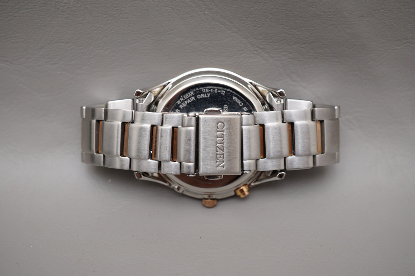 Citizen Eco-Drive AS1062-59A Rose Silver Dial JDM Radio Wave Solar Quartz Watch