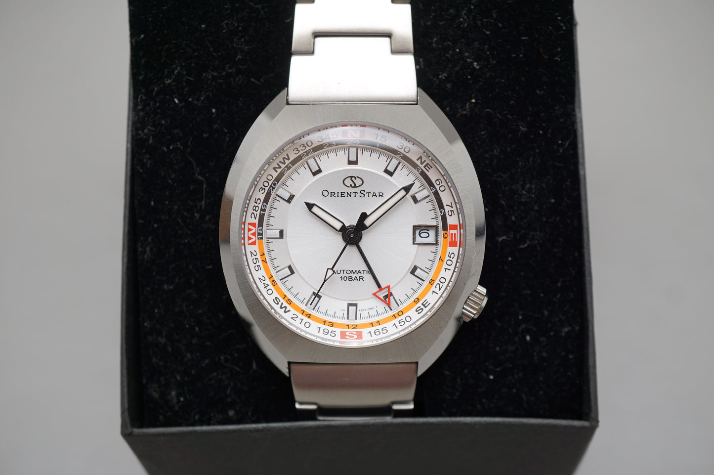Orient Star WZ0081FE Retro Style 24 Hour Hand JDM Display Back Automatic Watch