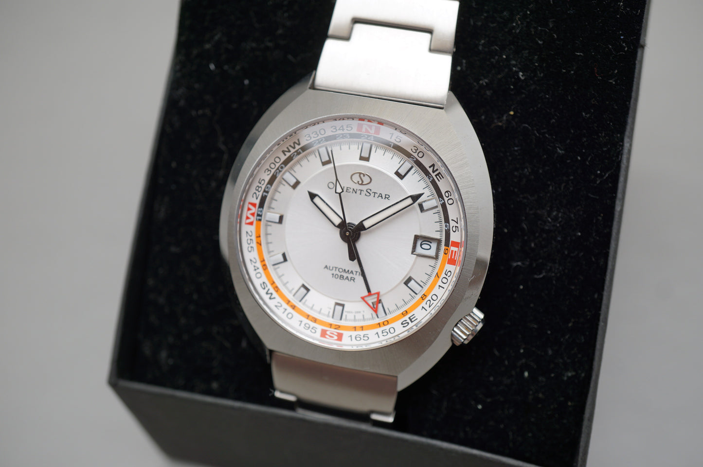 Orient Star WZ0081FE Retro Style 24 Hour Hand JDM Display Back Automatic Watch