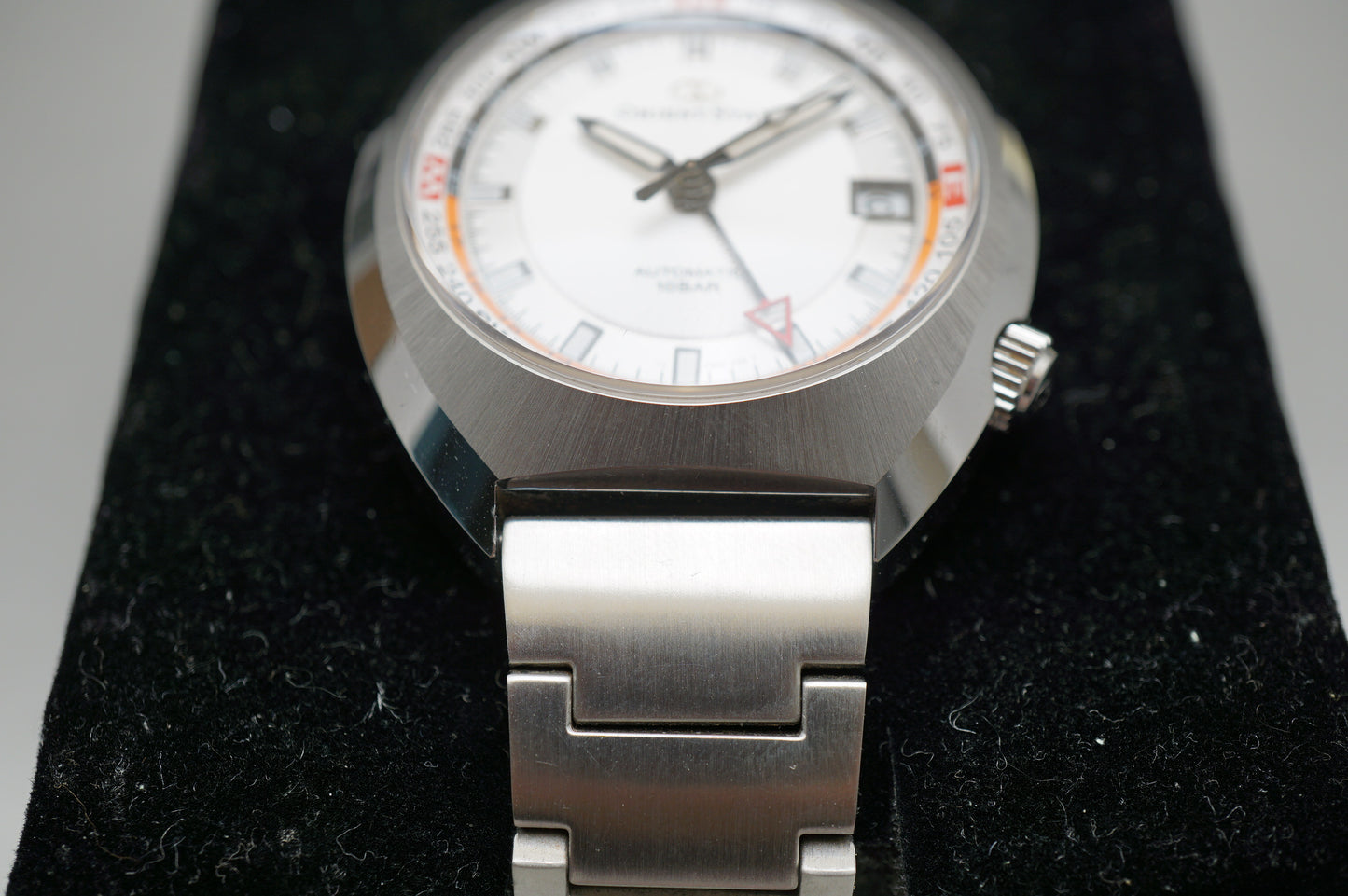 Orient Star WZ0081FE Retro Style 24 Hour Hand JDM Display Back Automatic Watch