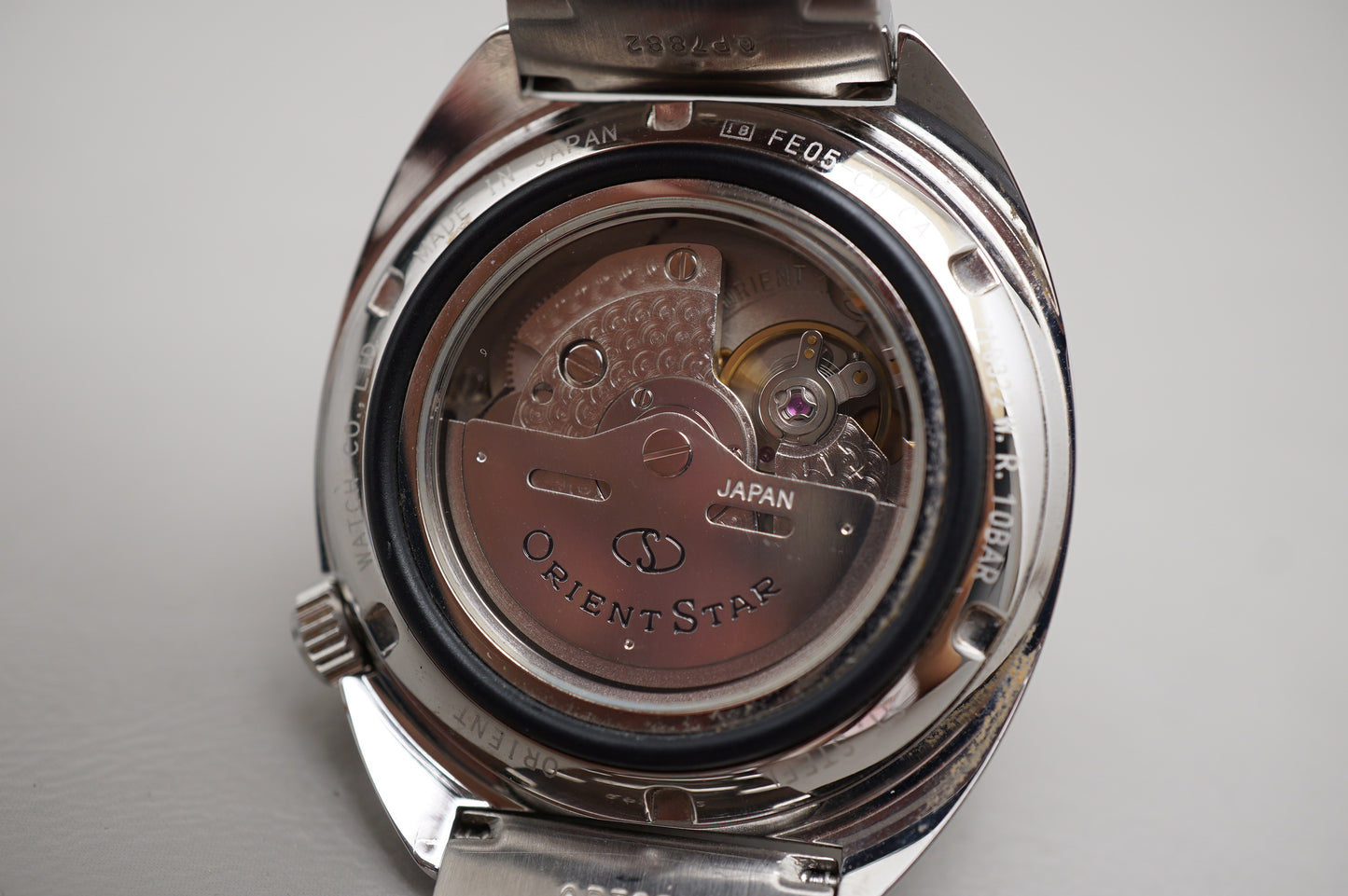 Orient Star WZ0081FE Retro Style 24 Hour Hand JDM Display Back Automatic Watch