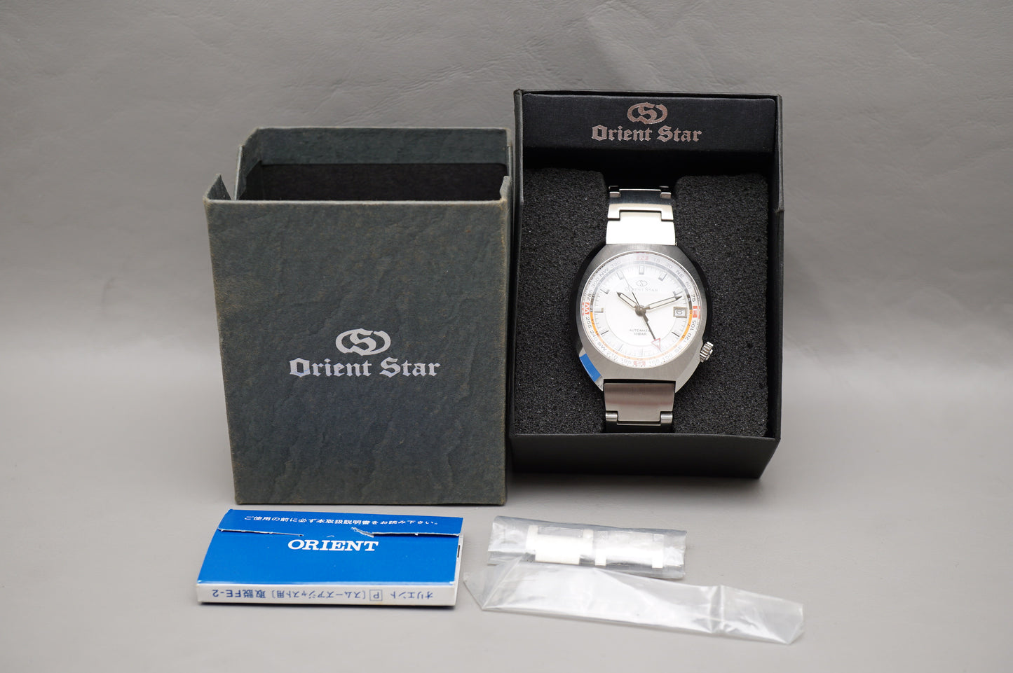 Orient Star WZ0081FE Retro Style 24 Hour Hand JDM Display Back Automatic Watch