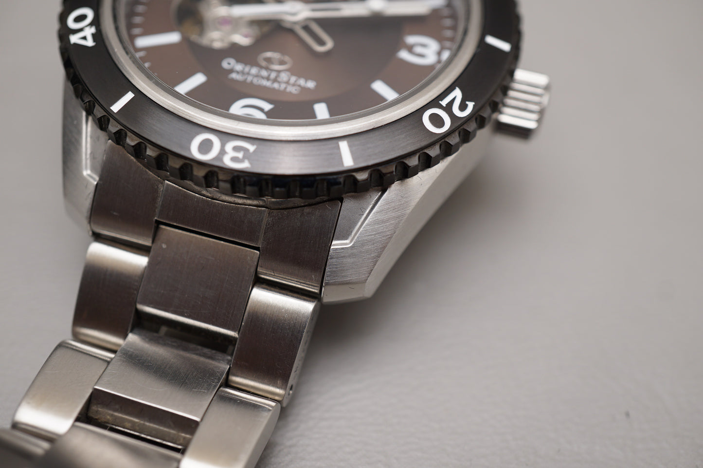 Orient Star RK-AT0101B Open Heart Power Reserve Divers Automatic Watch JDM