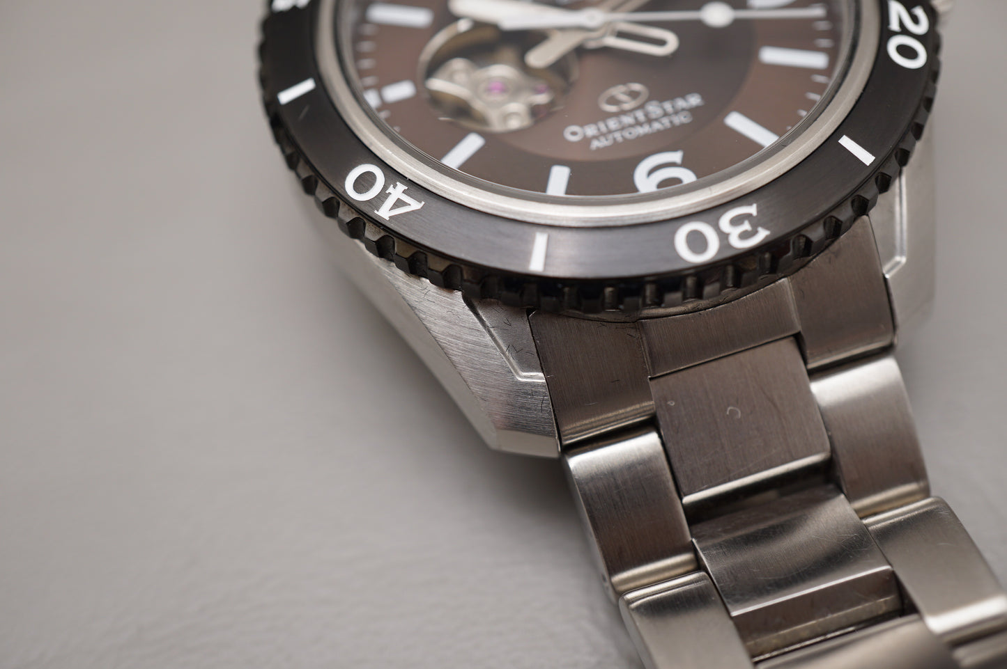 Orient Star RK-AT0101B Open Heart Power Reserve Divers Automatic Watch JDM