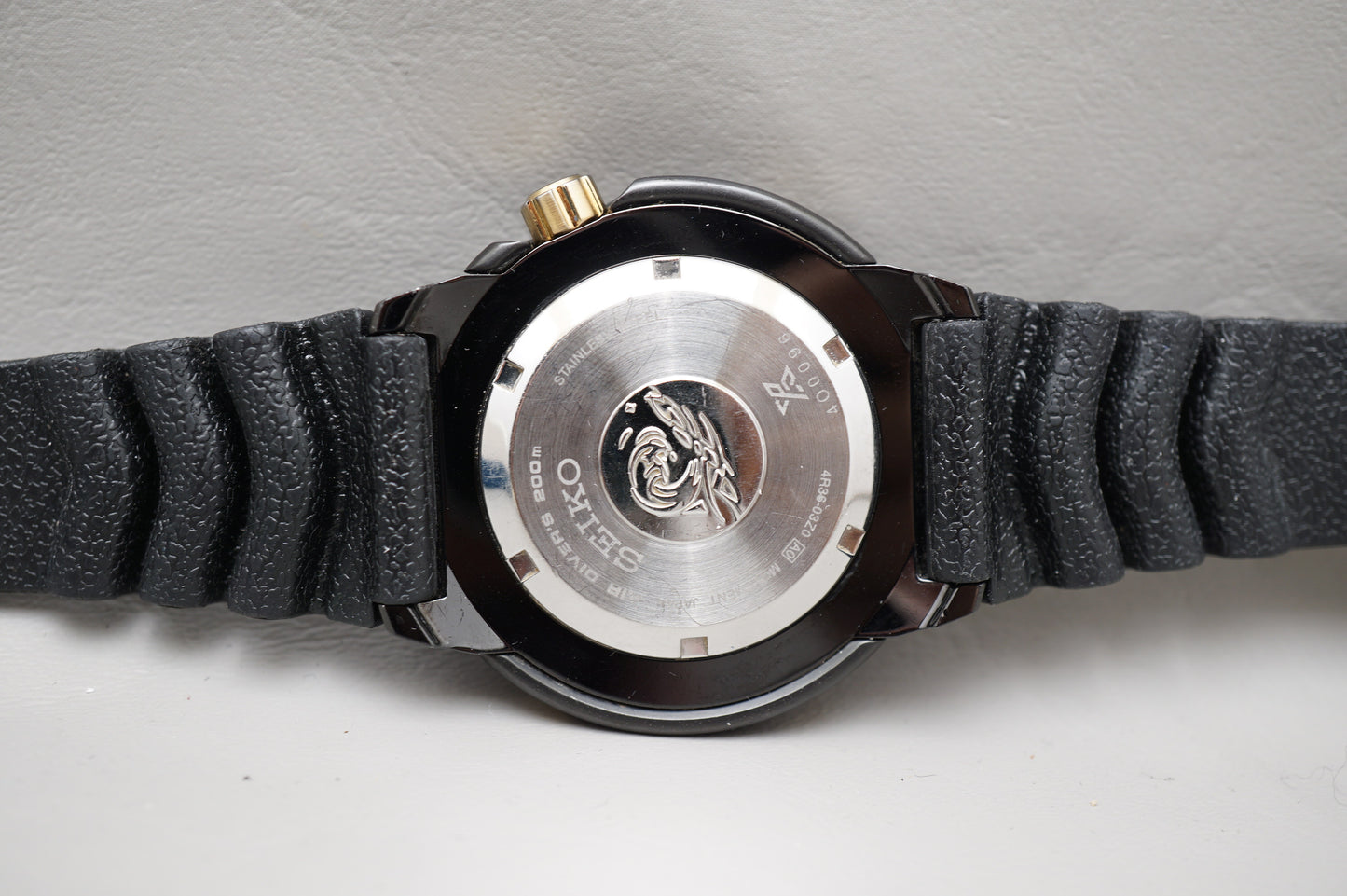 Seiko Prospex SRP641 4R36 Black Gold Baby Tuna Divers 200M Automatic Watch READ