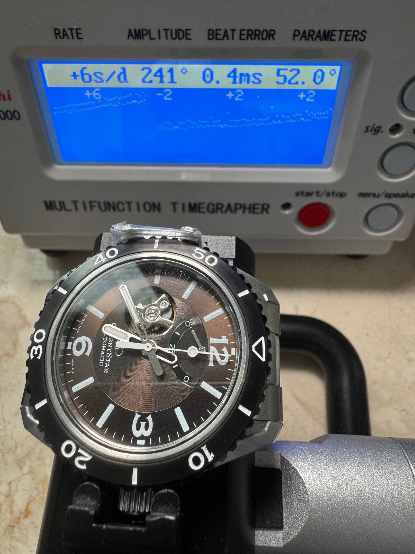 Orient Star RK-AT0101B Open Heart Power Reserve Divers Automatic Watch JDM
