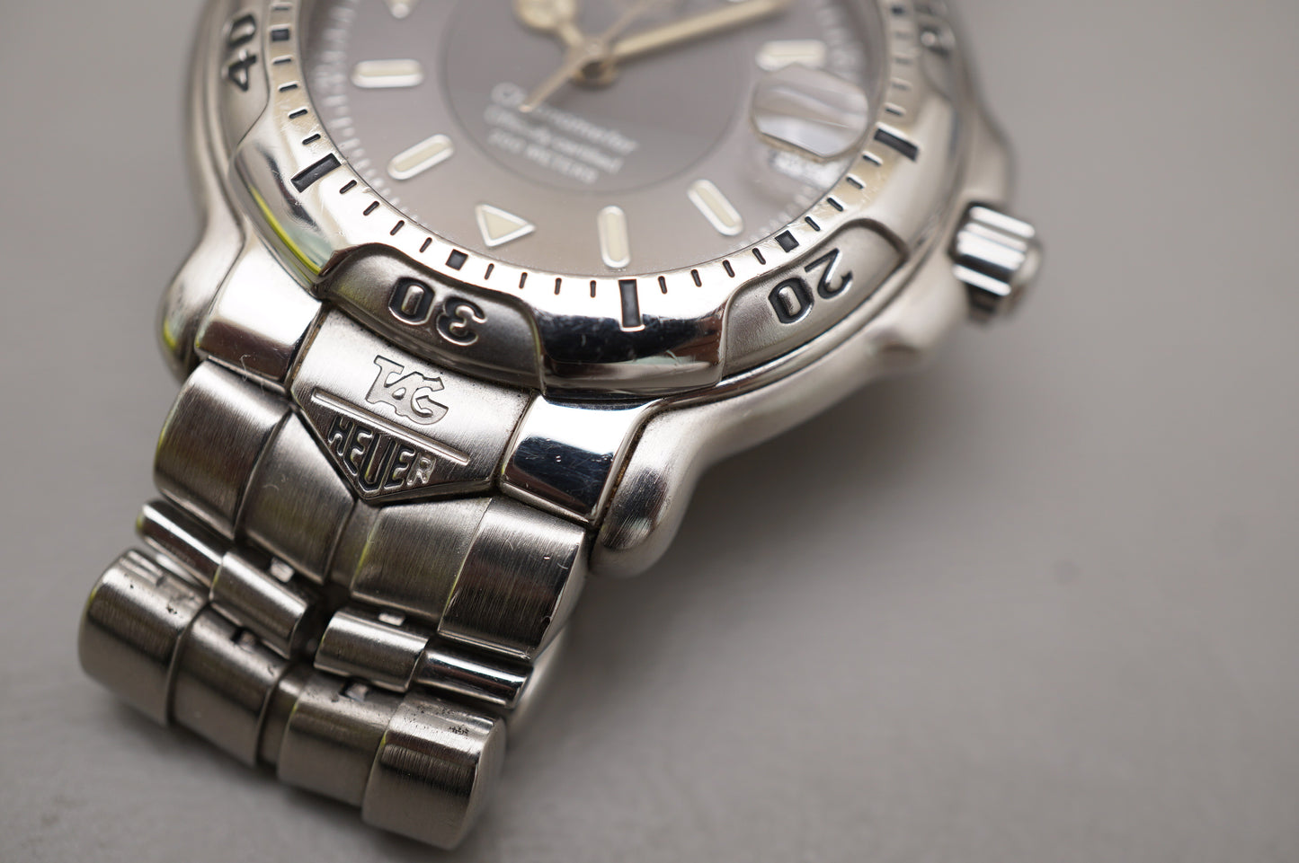 Vintage Tag Heuer 6000 Professional WH5212-K1 Automatic Chronometer Watch