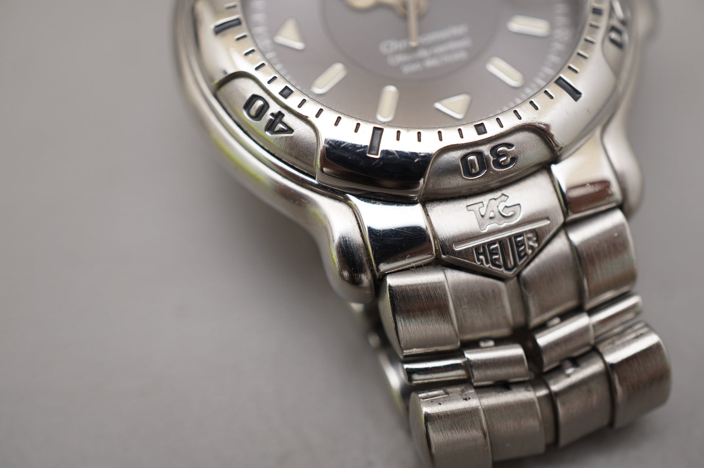 Vintage Tag Heuer 6000 Professional WH5212-K1 Automatic Chronometer Watch