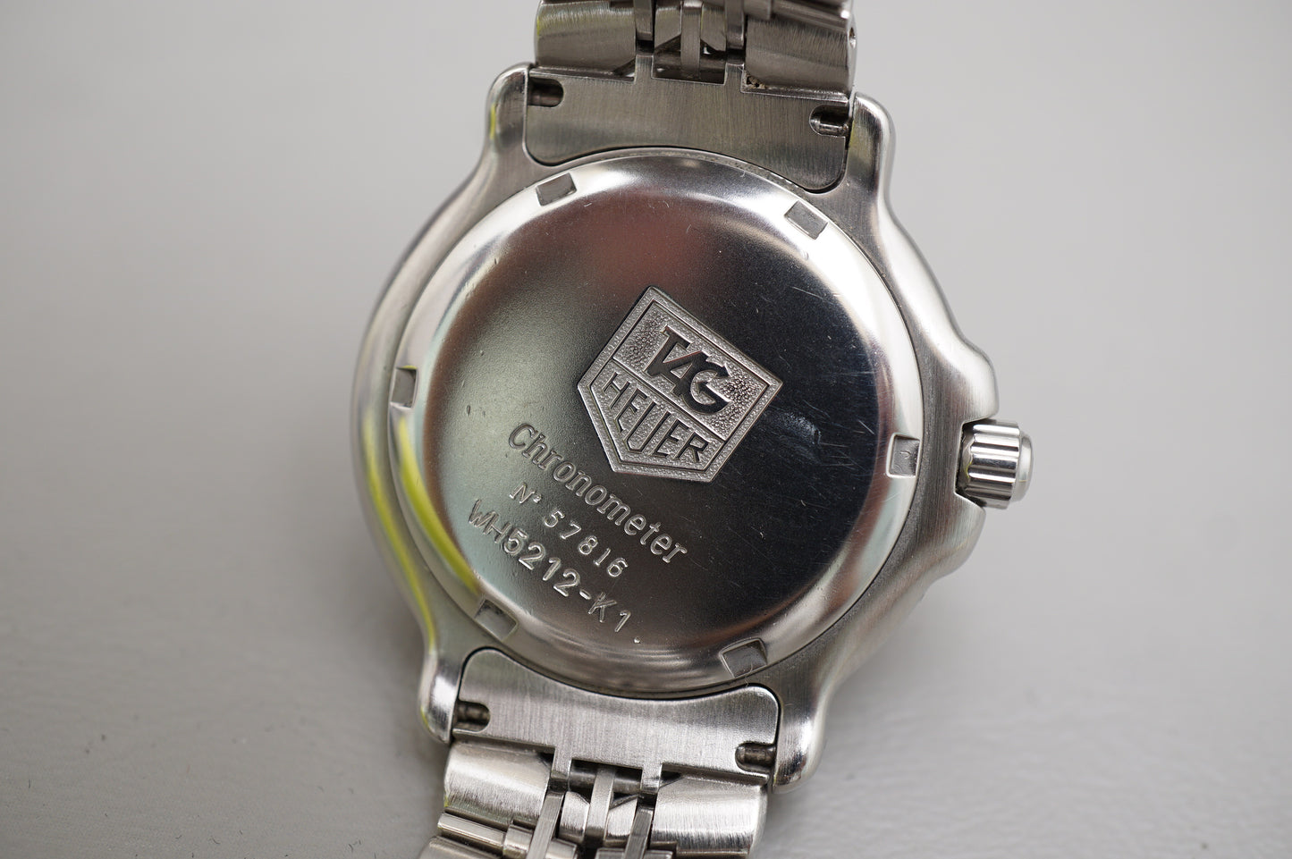 Vintage Tag Heuer 6000 Professional WH5212-K1 Automatic Chronometer Watch