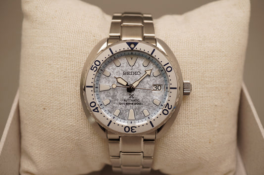Seiko Prospex SBDY109 4R35 Frost Dial Mini Turtle Divers 200M Automatic Watch