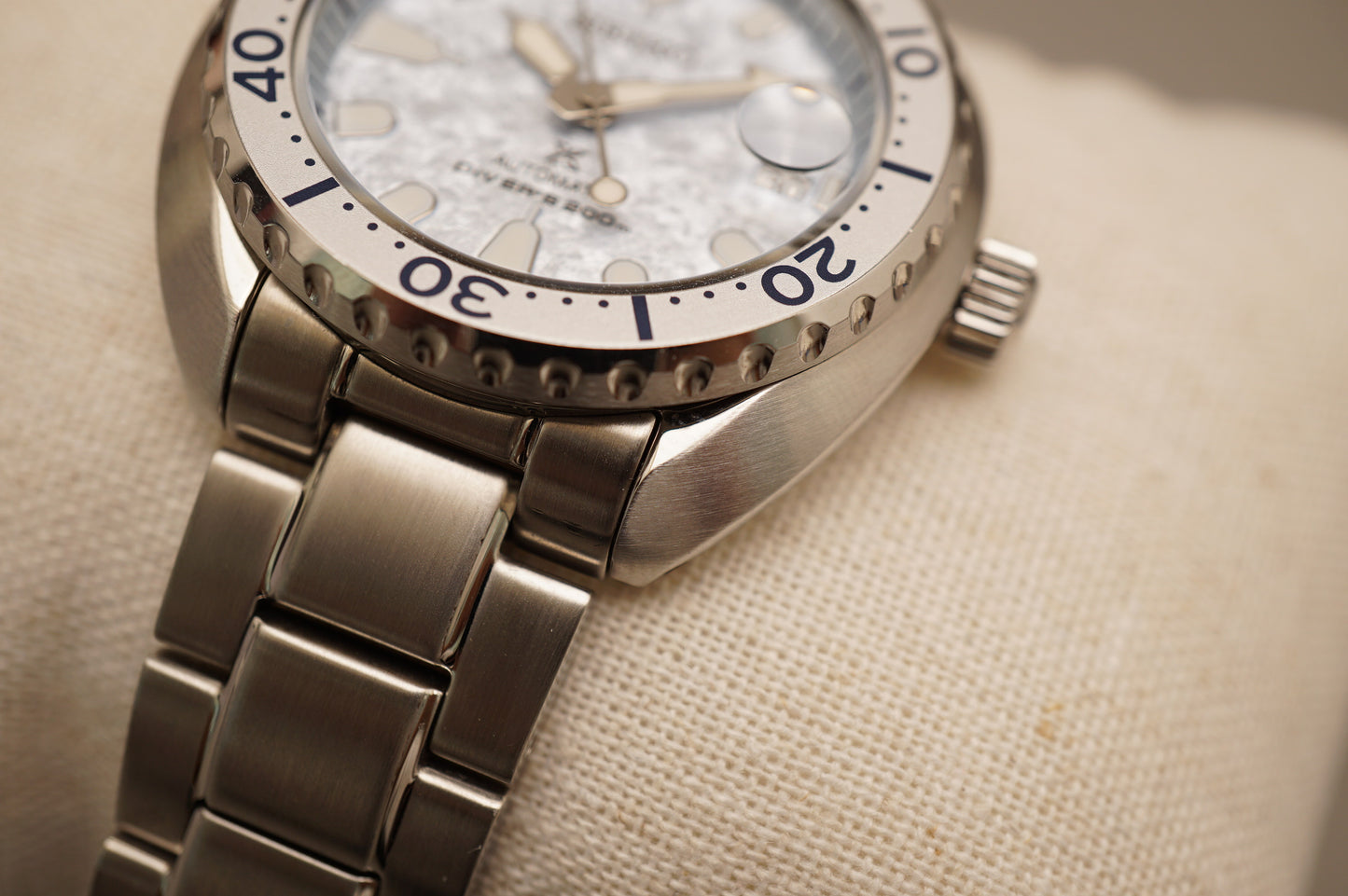 Seiko Prospex SBDY109 4R35 Frost Dial Mini Turtle Divers 200M Automatic Watch