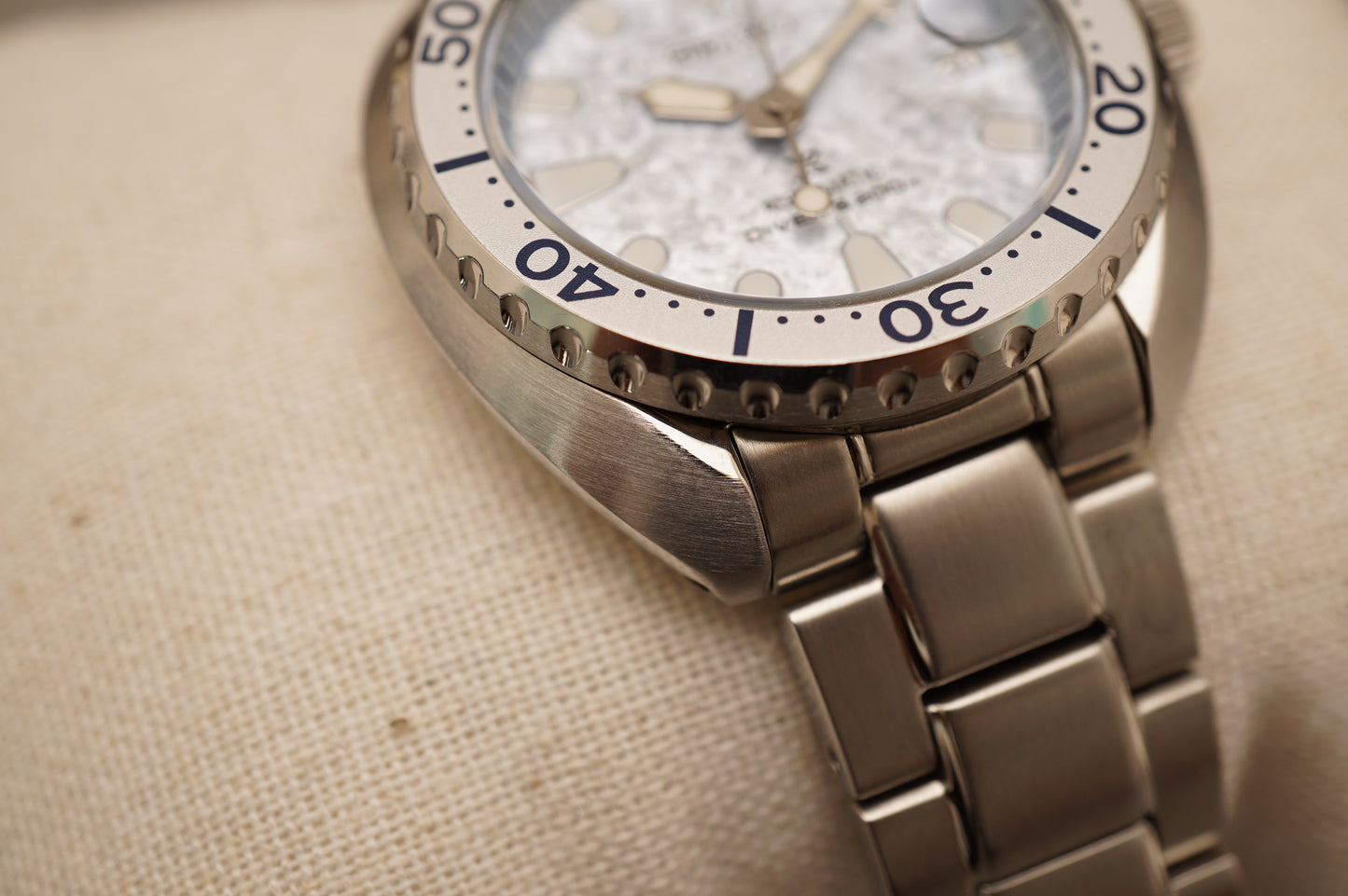 Seiko Prospex SBDY109 4R35 Frost Dial Mini Turtle Divers 200M Automatic Watch