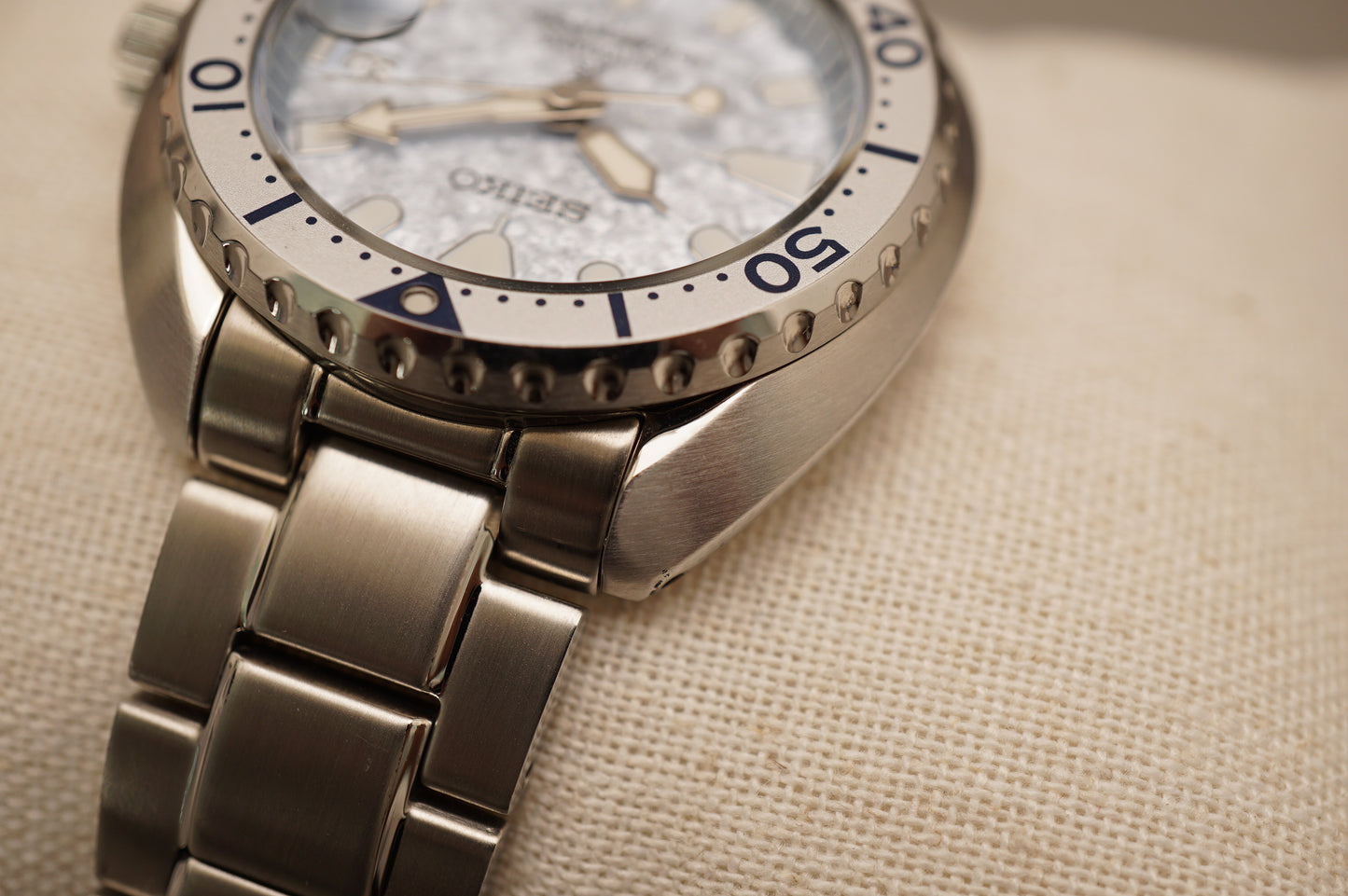 Seiko Prospex SBDY109 4R35 Frost Dial Mini Turtle Divers 200M Automatic Watch