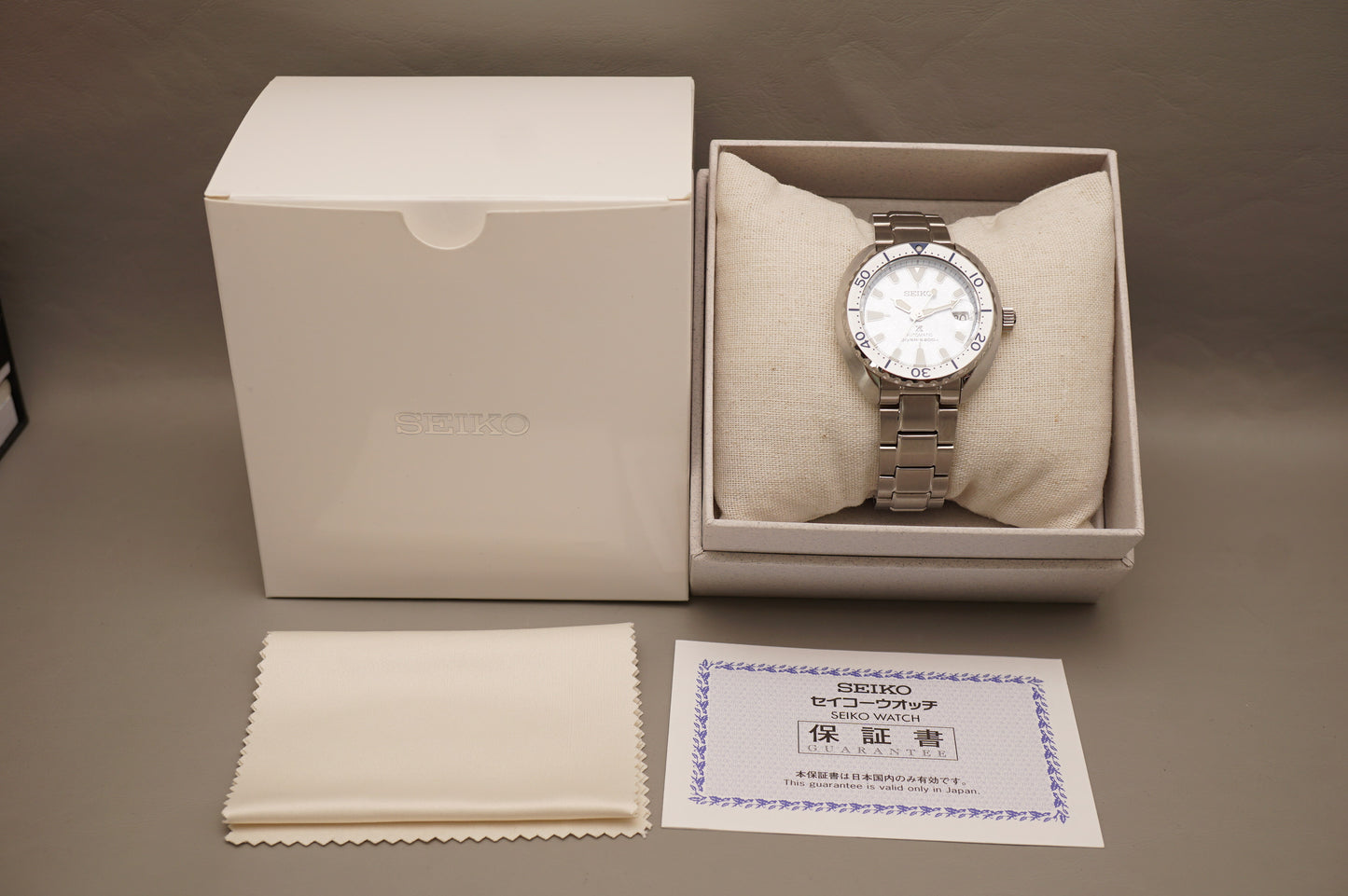 Seiko Prospex SBDY109 4R35 Frost Dial Mini Turtle Divers 200M Automatic Watch