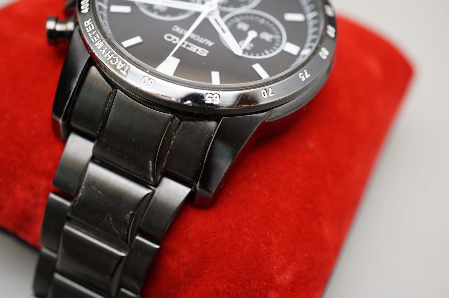 Seiko Brightz Phoenix SAGK009 8R28 Black JDM Automatic Chronograph Watch