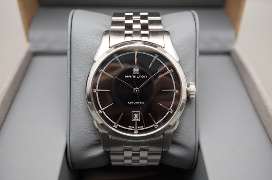 Hamilton American Classic H42415031 Spirit Of Liberty Automatic Watch Black Dial