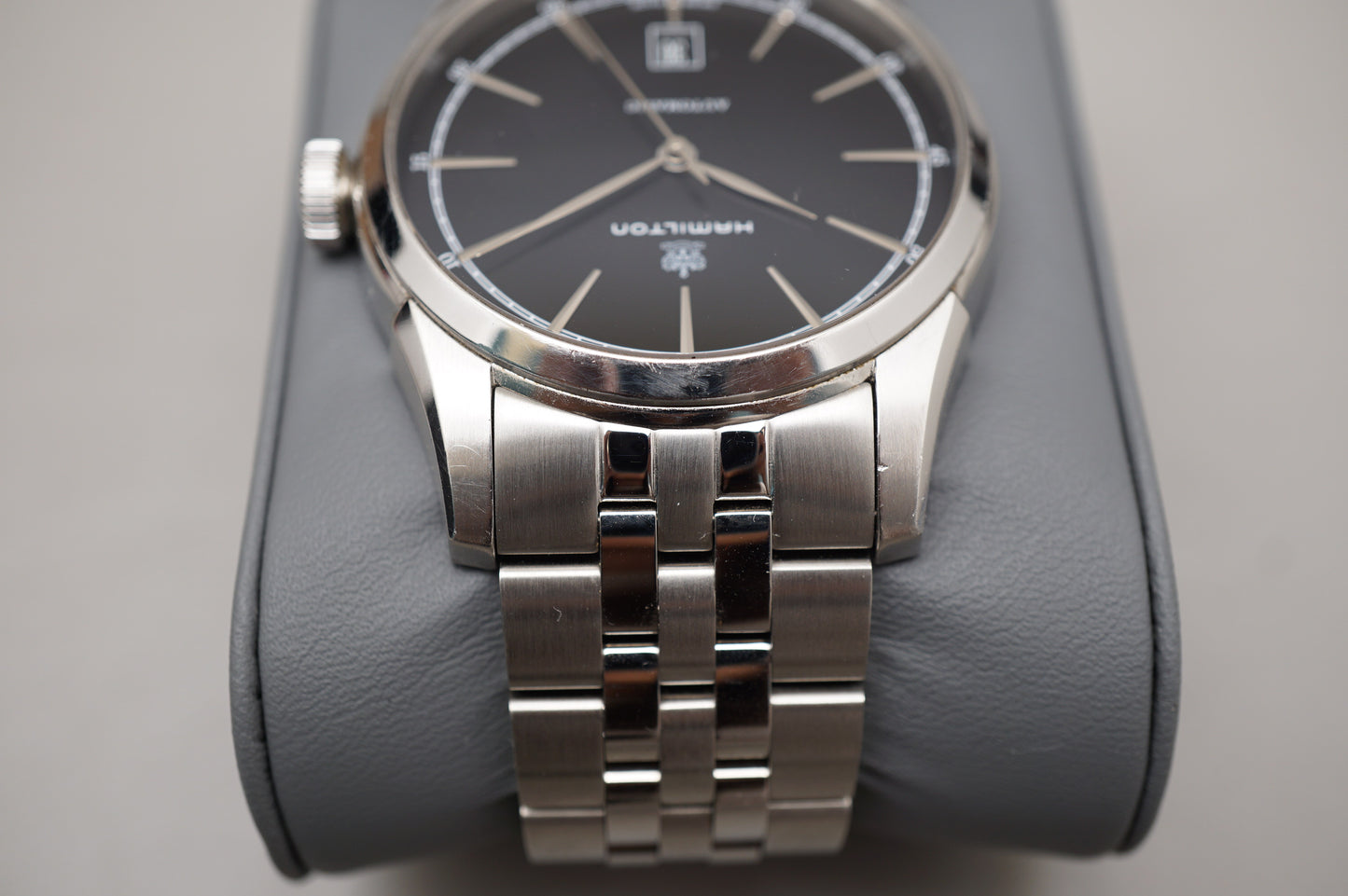 Hamilton American Classic H42415031 Spirit Of Liberty Automatic Watch Black Dial