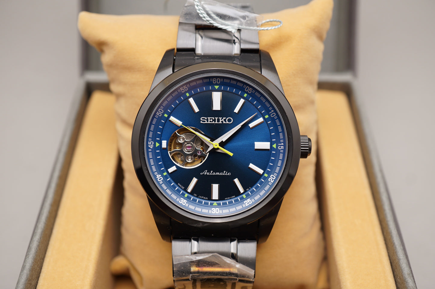 New Seiko Selection SCVE055 4R38 Japan Edition 2020 Blue Dial Automatic Watch