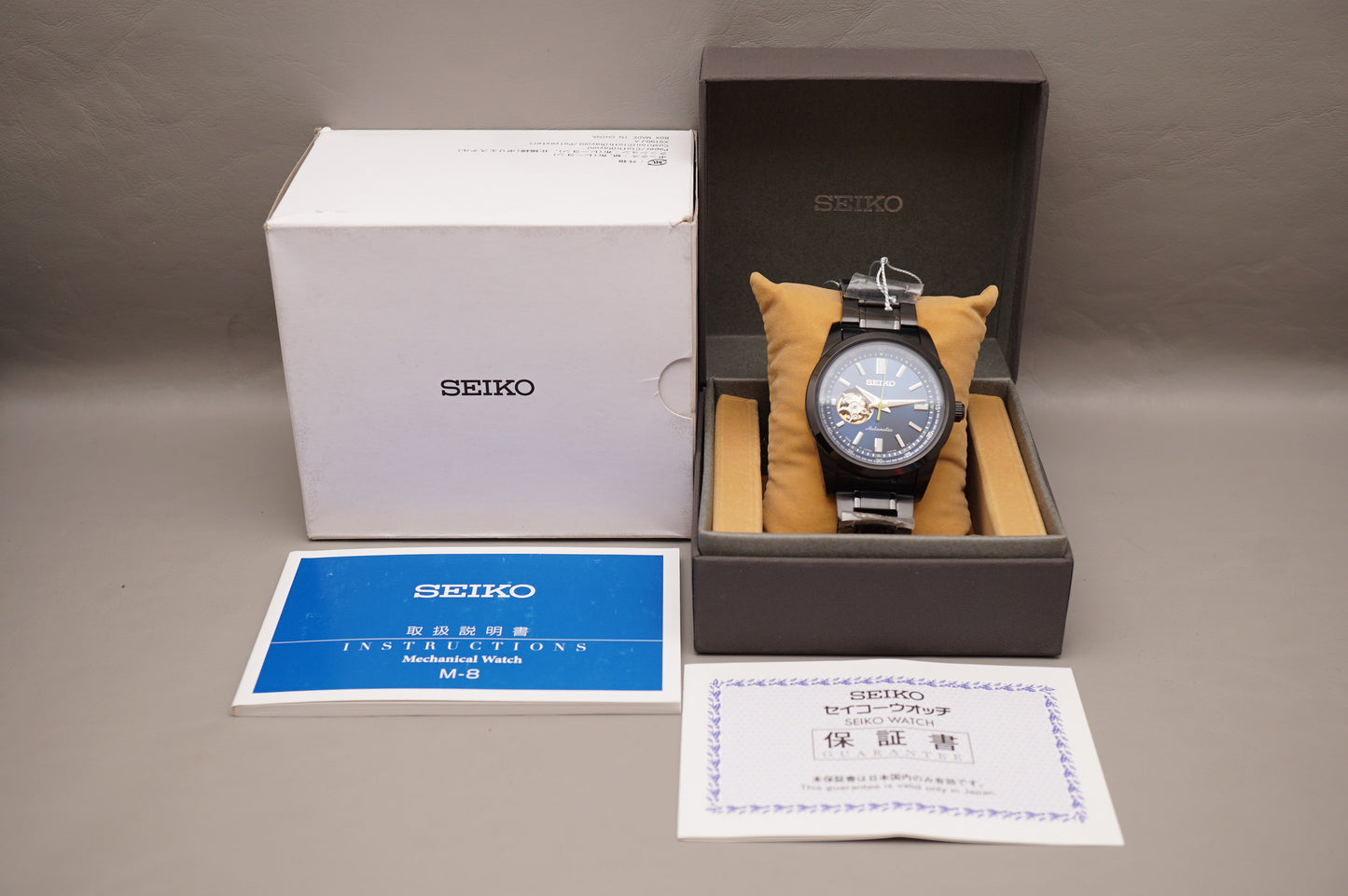 New Seiko Selection SCVE055 4R38 Japan Edition 2020 Blue Dial Automatic Watch
