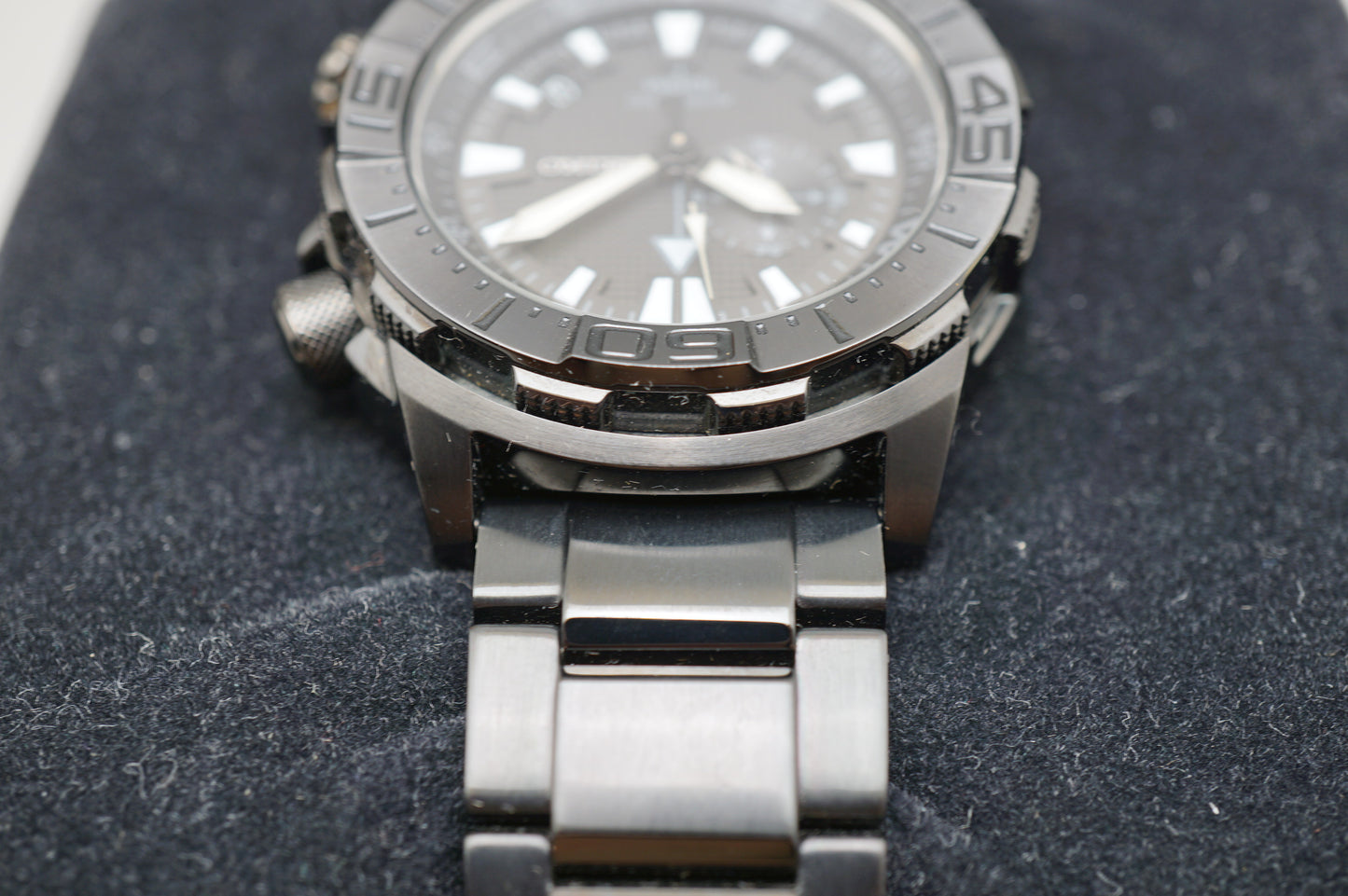 Seiko Superior SSA051 4R37 Black Compass Automatic Watch