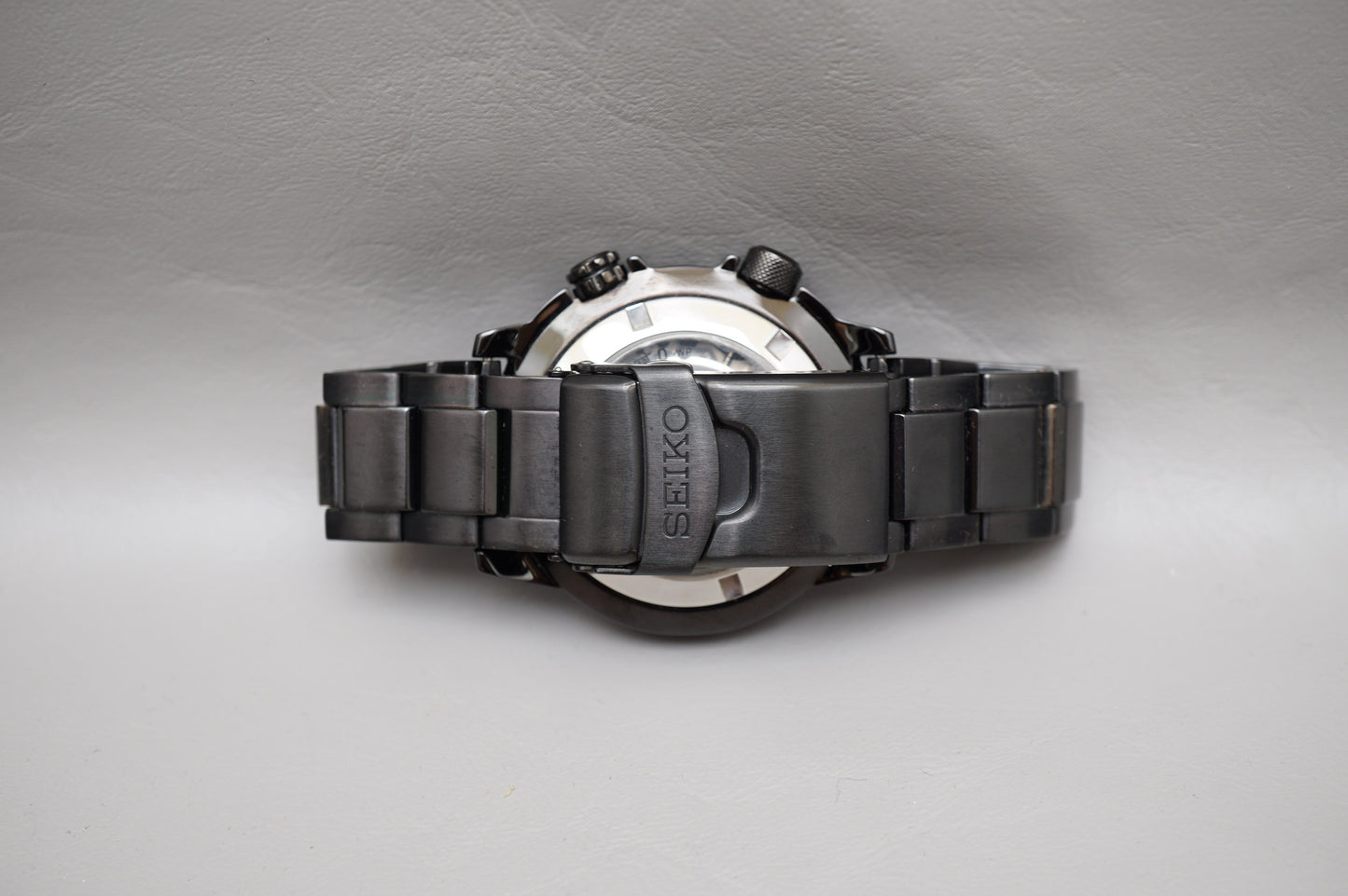 Seiko Superior SSA051 4R37 Black Compass Automatic Watch