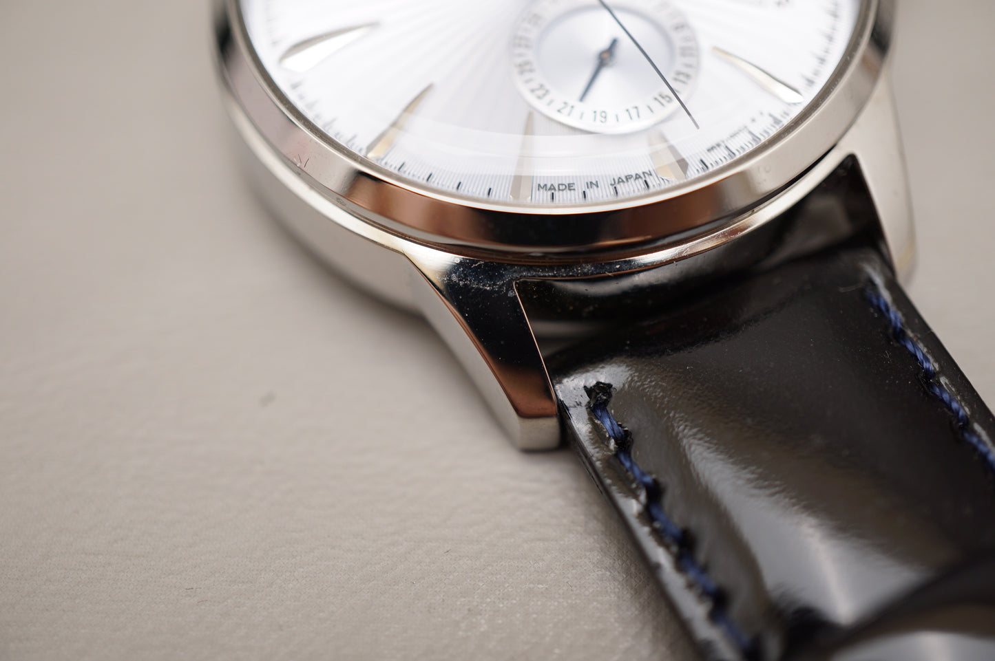 Seiko Presage SARY131 4R57 Cocktail Time Sunburst Blue Dial Automatic Watch