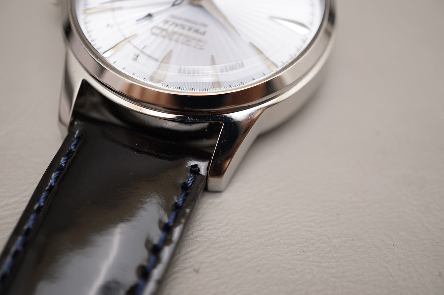 Seiko Presage SARY131 4R57 Cocktail Time Sunburst Blue Dial Automatic Watch